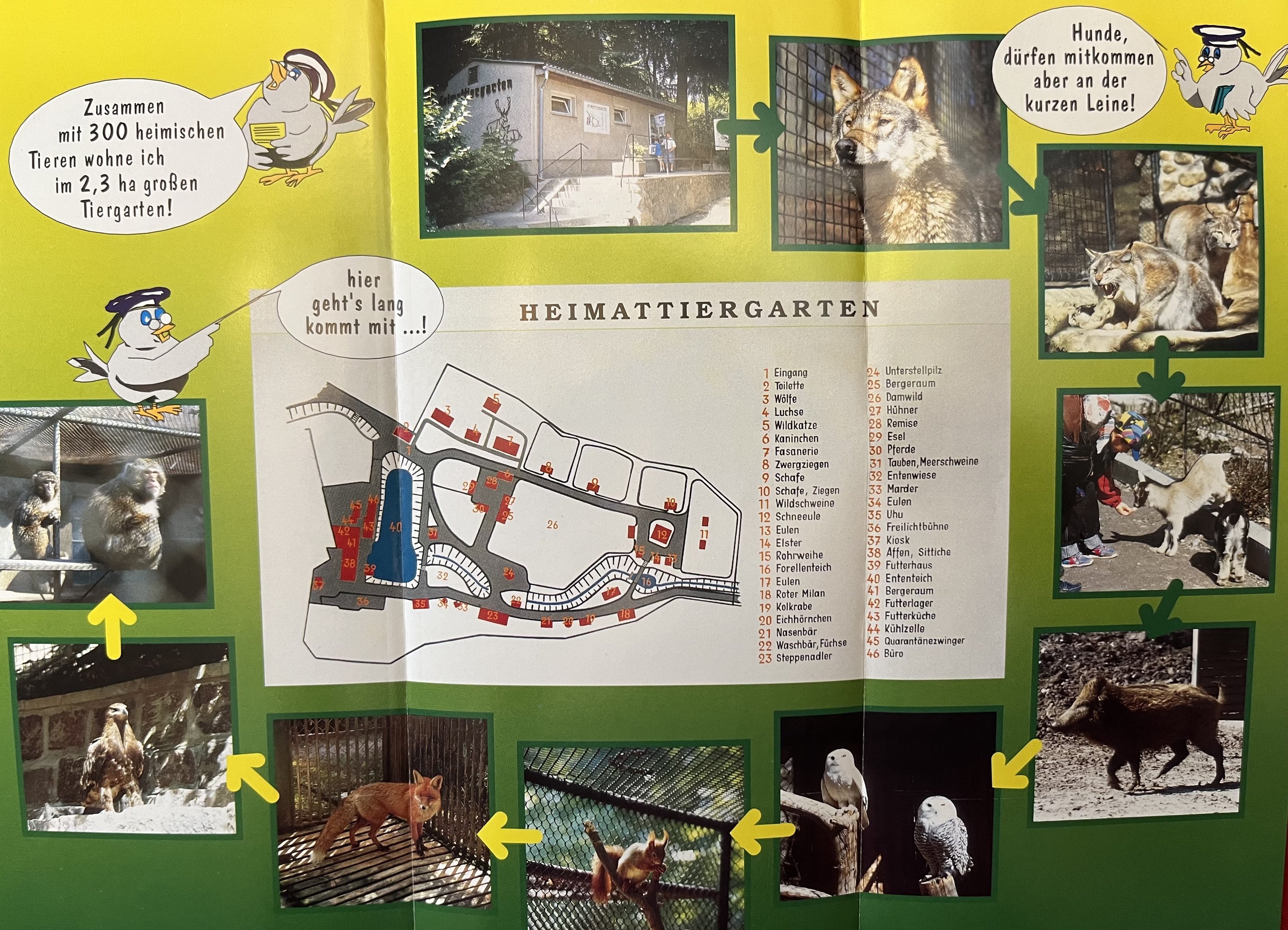Heimattiergarten Map - undated
