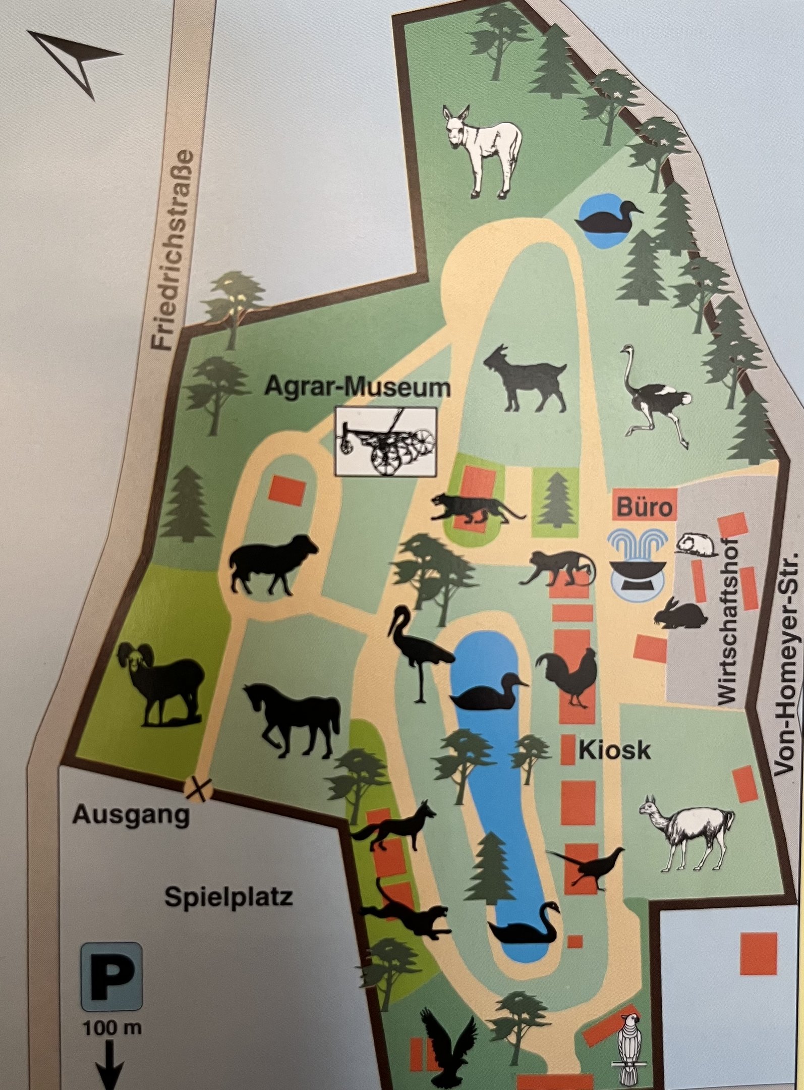 Heimattierpark Grimmen Map - undated