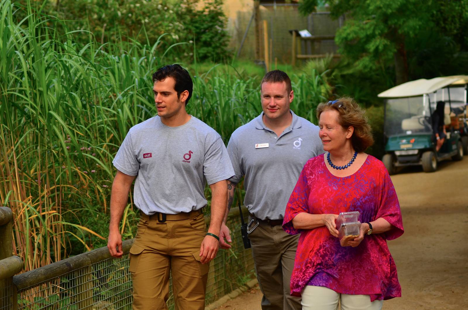 Henry Cavill with Lee Durrell