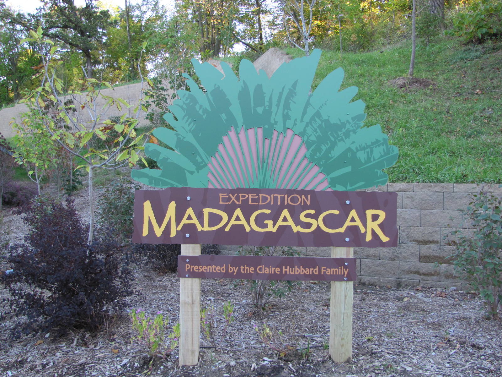Henry Doorly Zoo 2010 - Expedition Madagascar sign