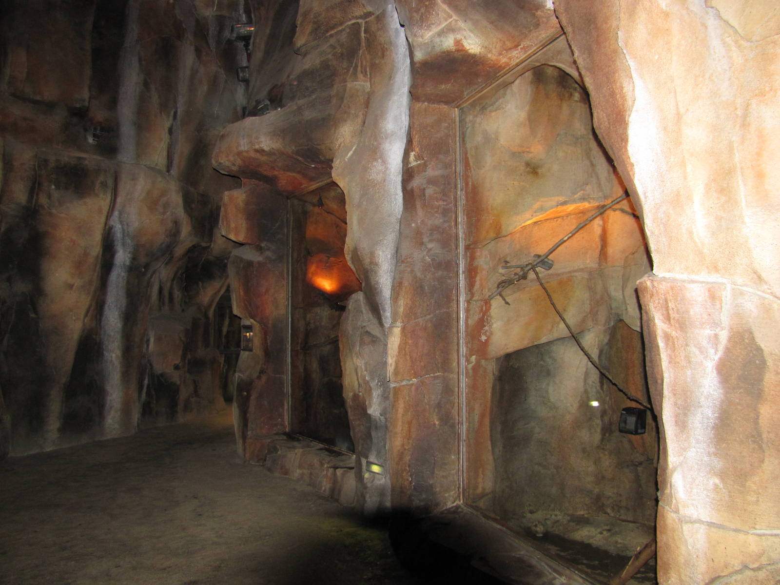 Henry Doorly Zoo 2010 - General view in the Bat Cave in Kingdoms of the Nig