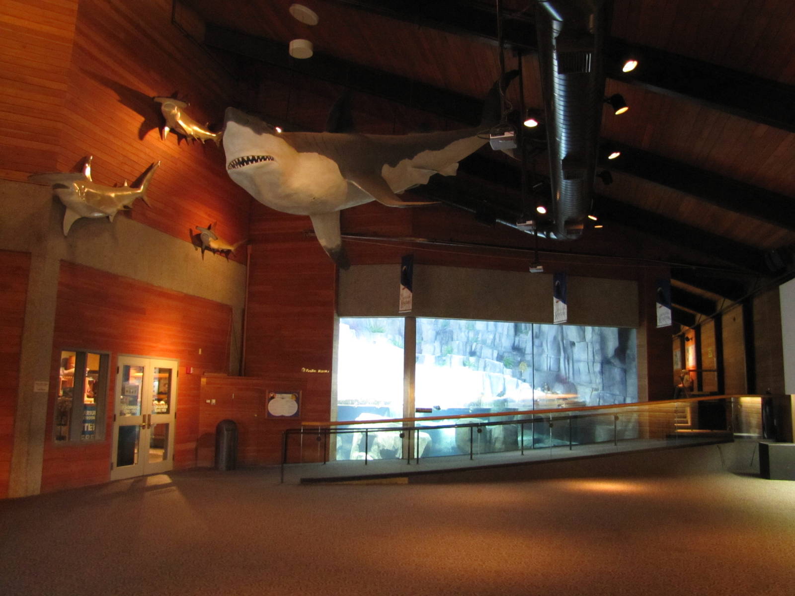 Henry Doorly Zoo 2010 - Lobby of Kingdoms of the Seas Aquarium