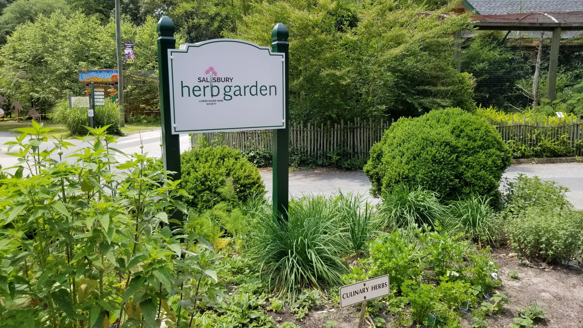 Herb garden sign