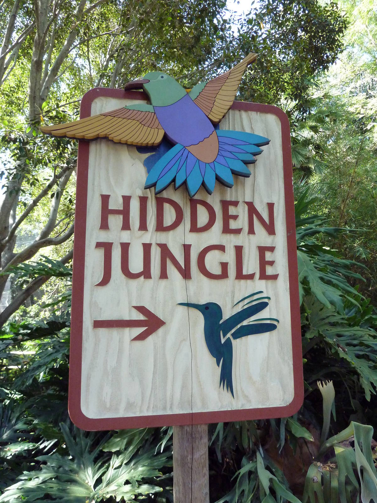 Hidden Jungle Sign