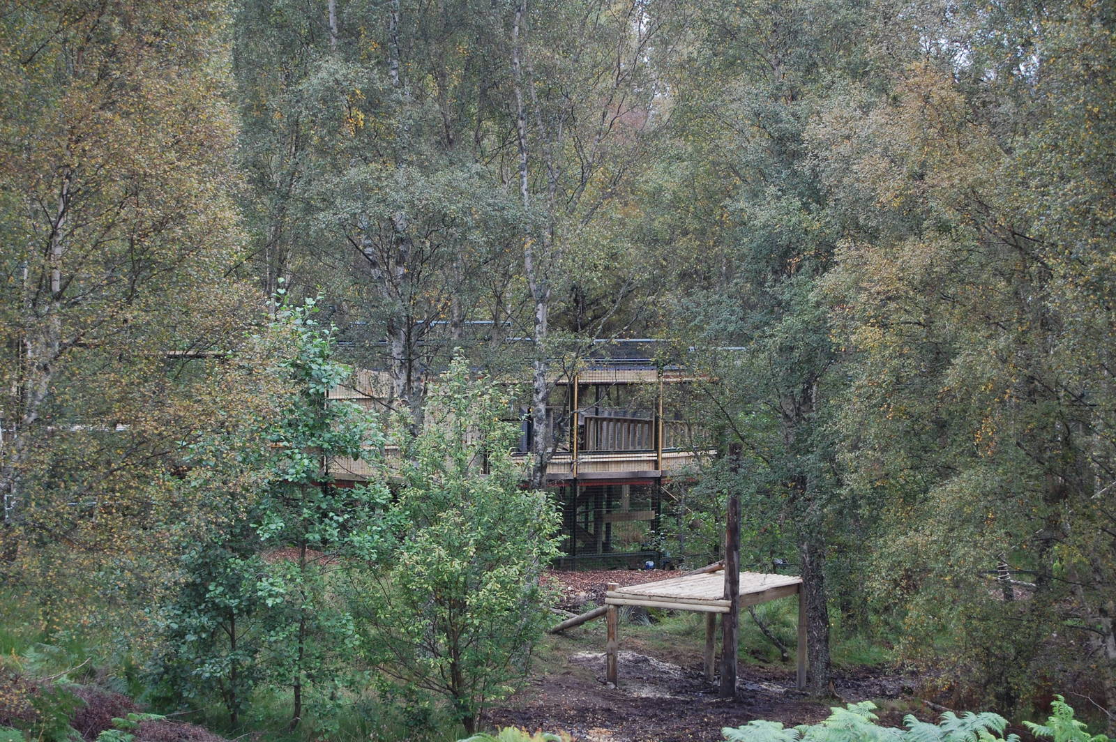 Highland Wildlife Park Sept 2008 Tiger Exhibit