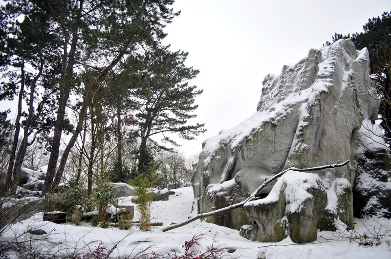 Himalayan exhibit at Hagenbeck