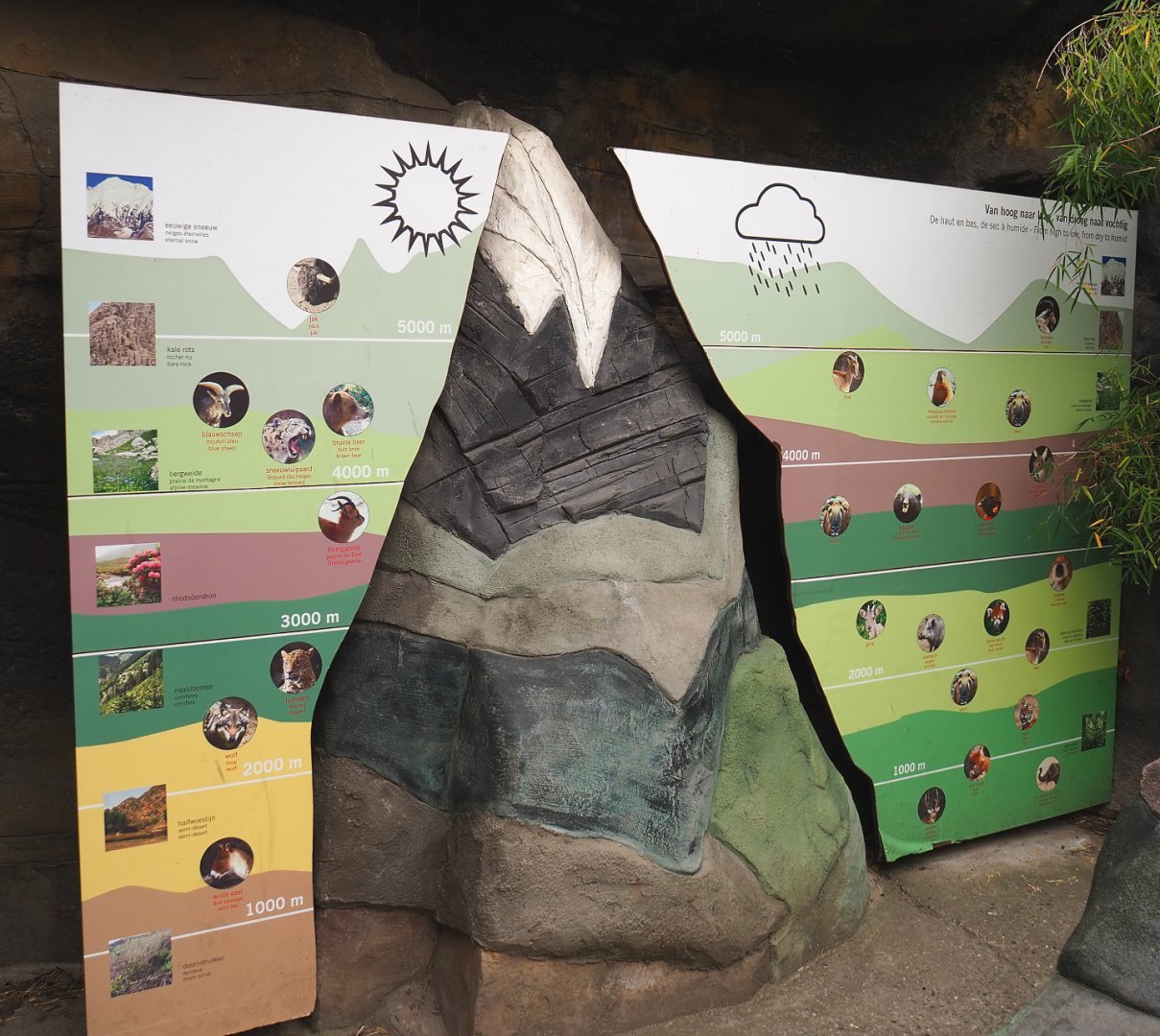 Himalayas altitudinal ecological zones display, 2022-03-16