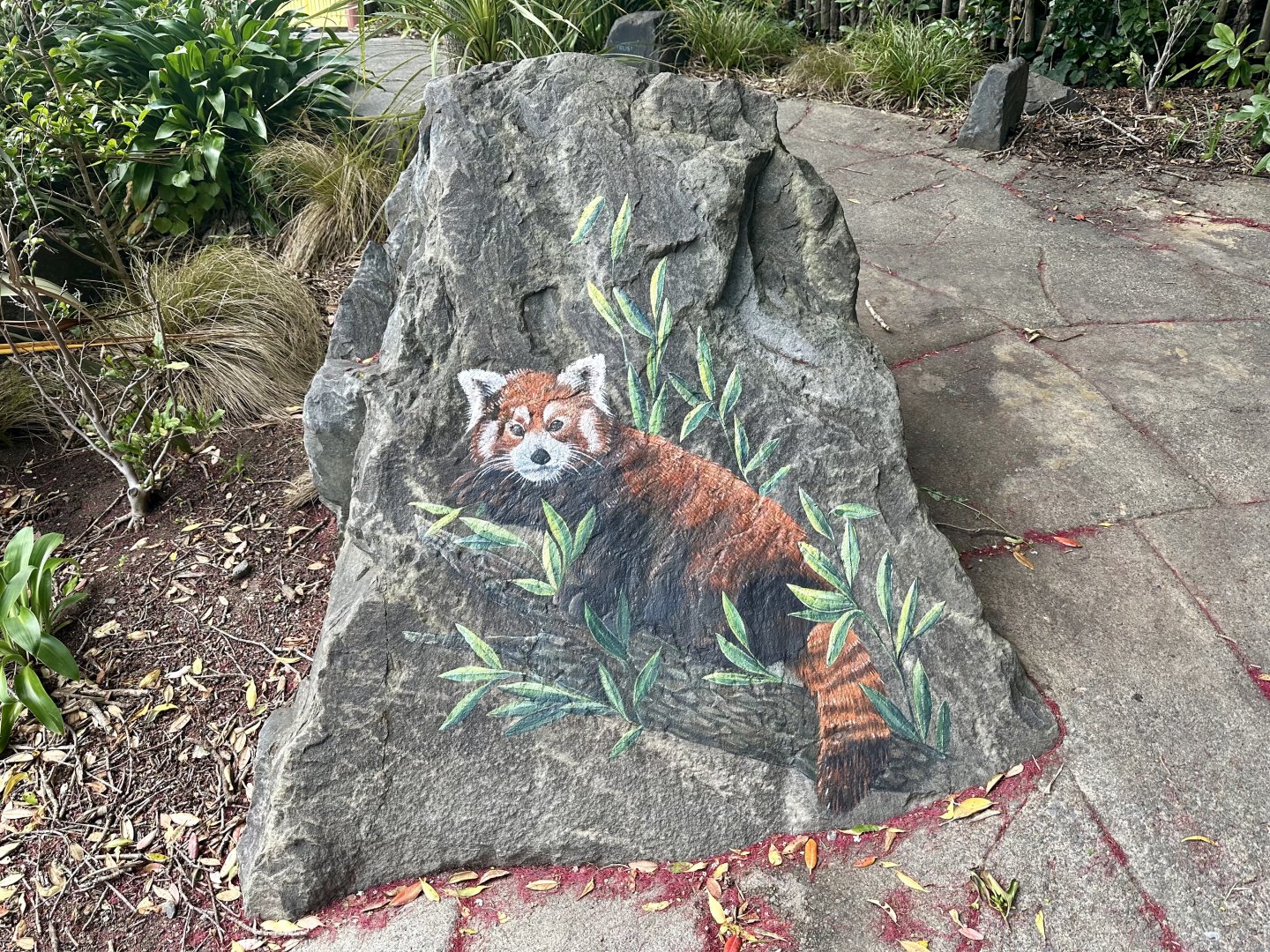 Himalayas Precinct - Red Panda Artwork