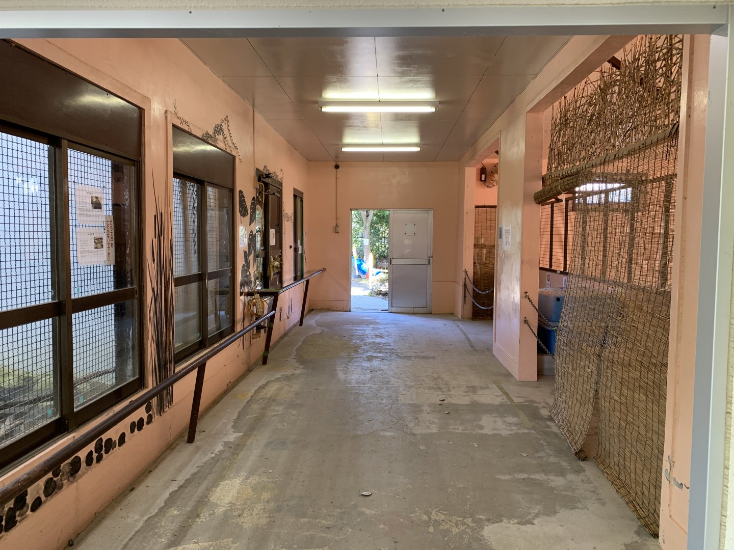 Hippo and Reptile House Interior (Himeji City Zoo)