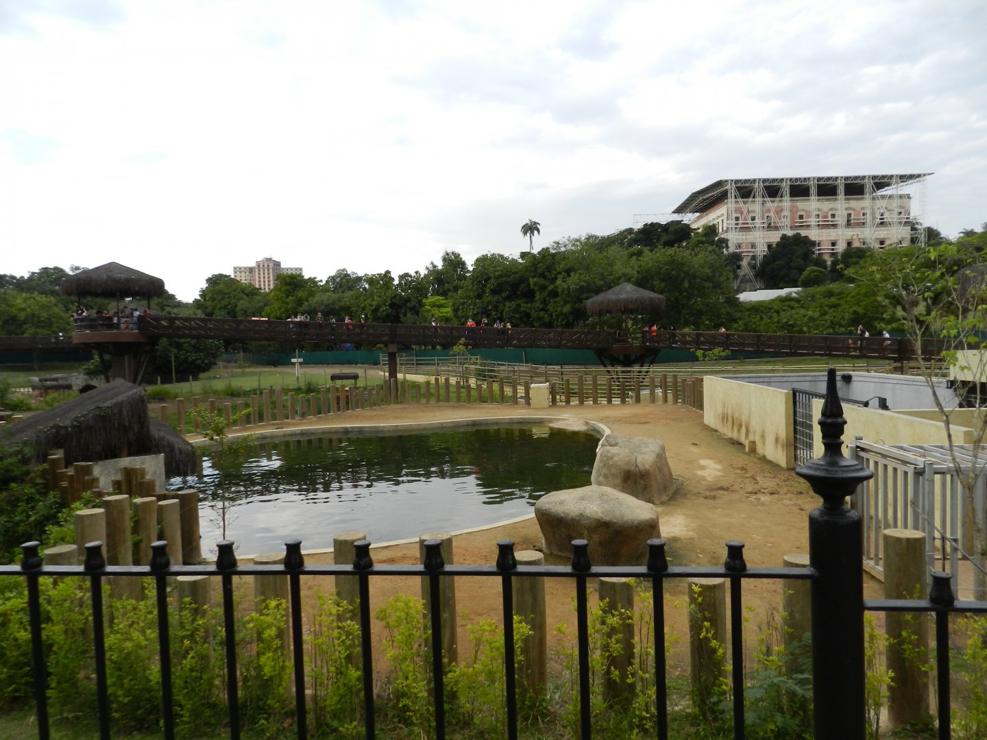 Hippo exhibit - BioParque do Rio