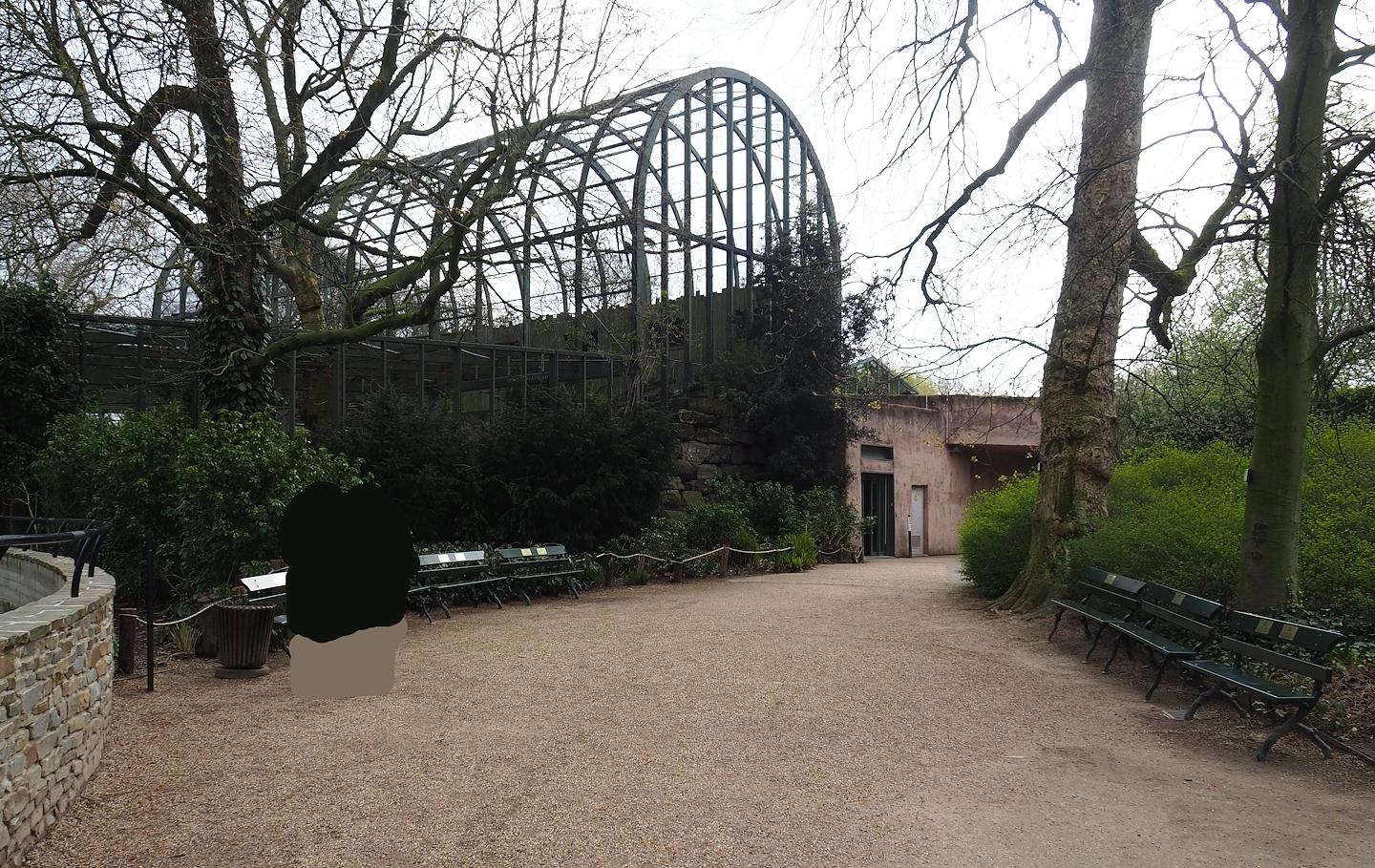 Hippo house aviary, 2023-04-08