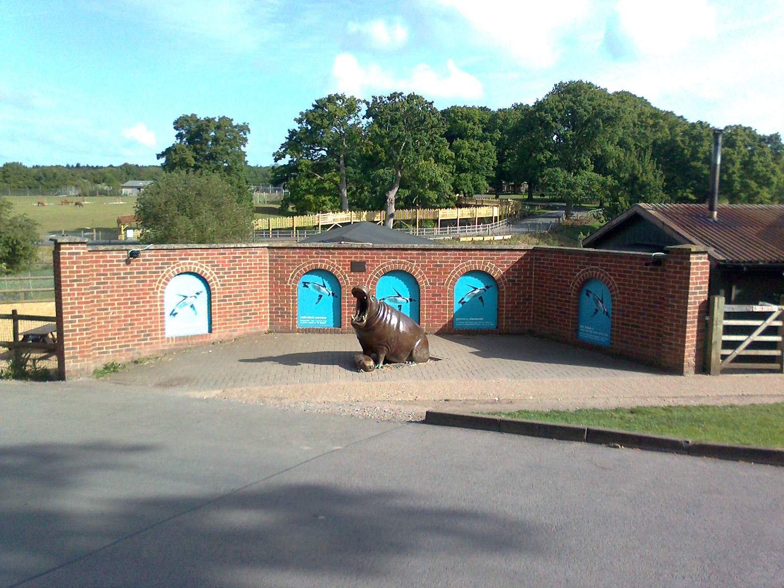 Hippo sculpture 2011