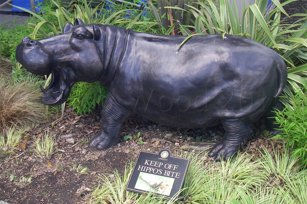 Hippo Sculpture