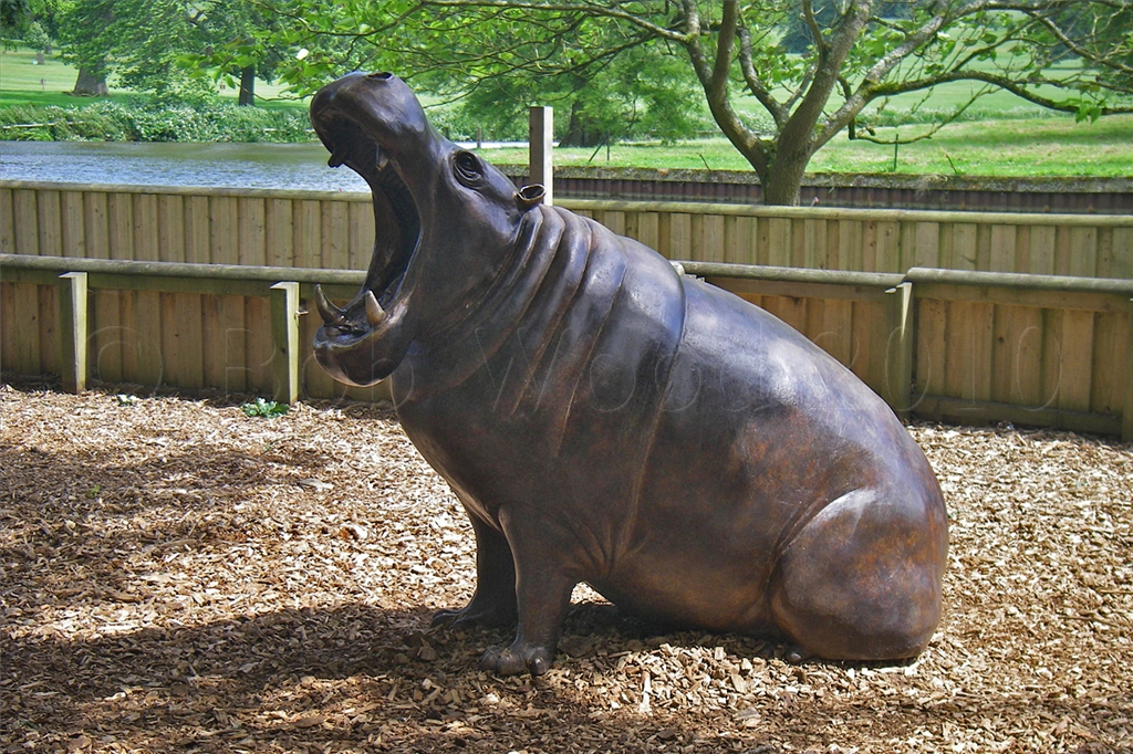 Hippo Sculpture