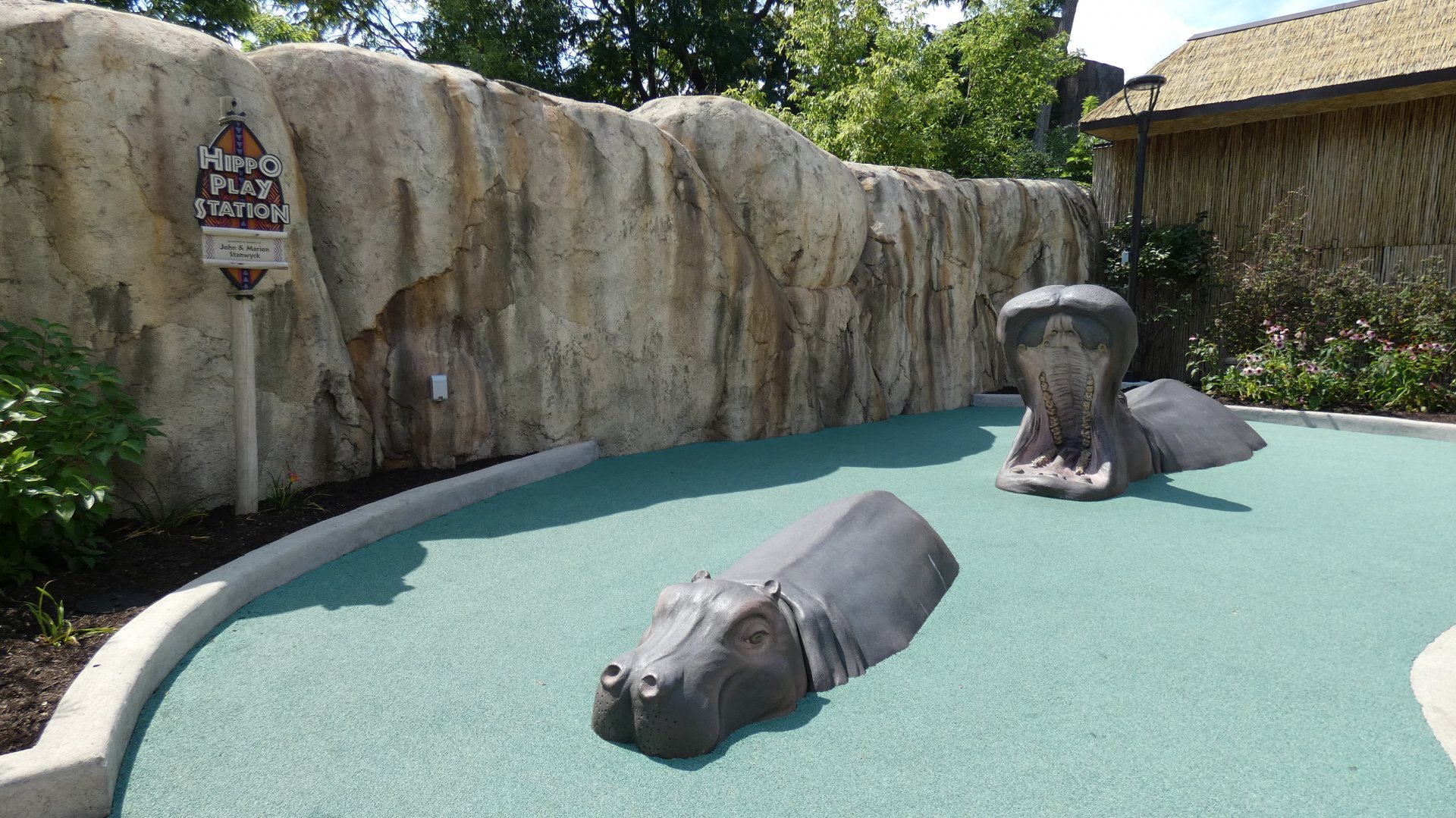 Hippo Sculptures, Hippo Haven - Aug. 2021