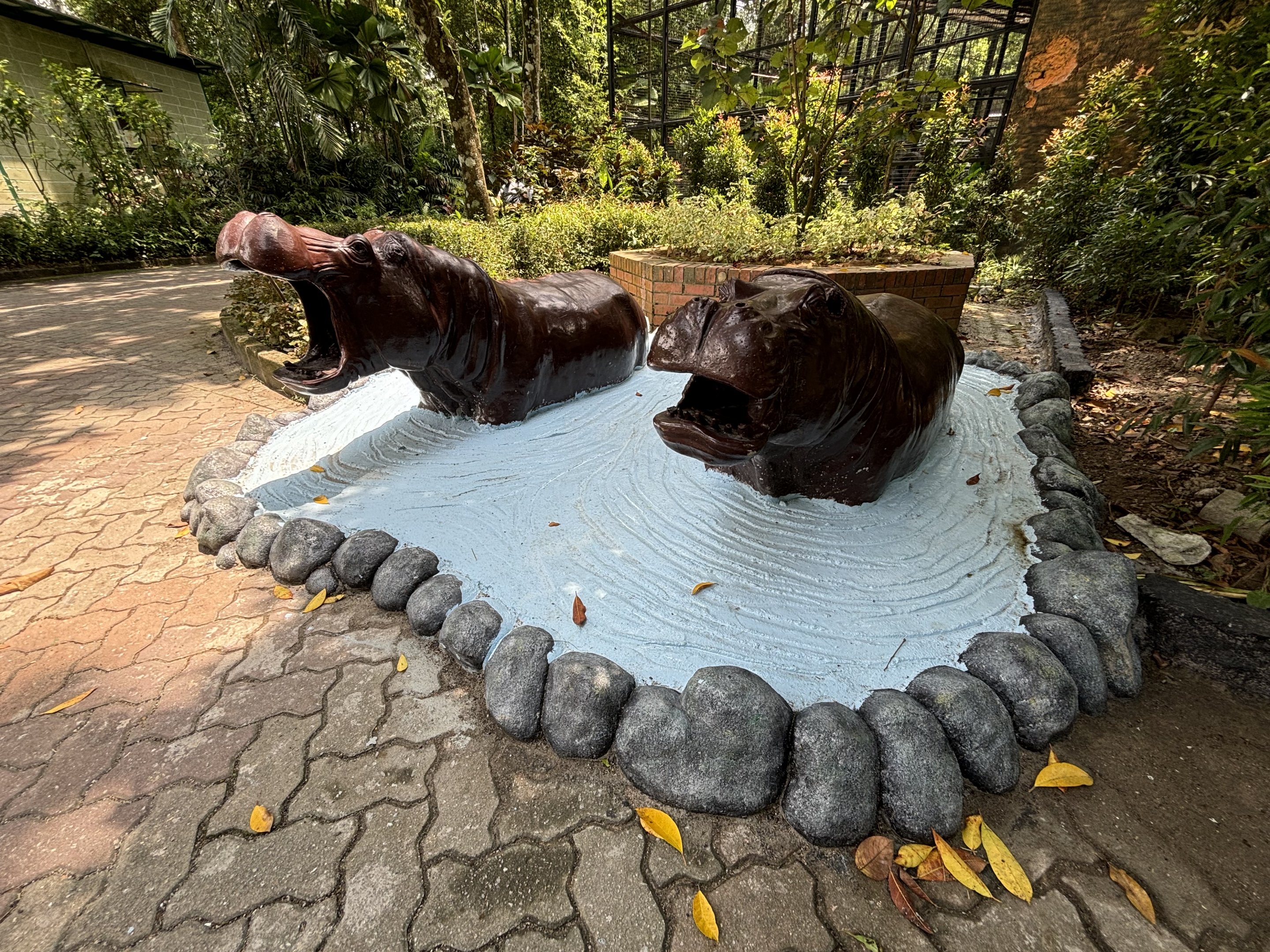 Hippo Statues