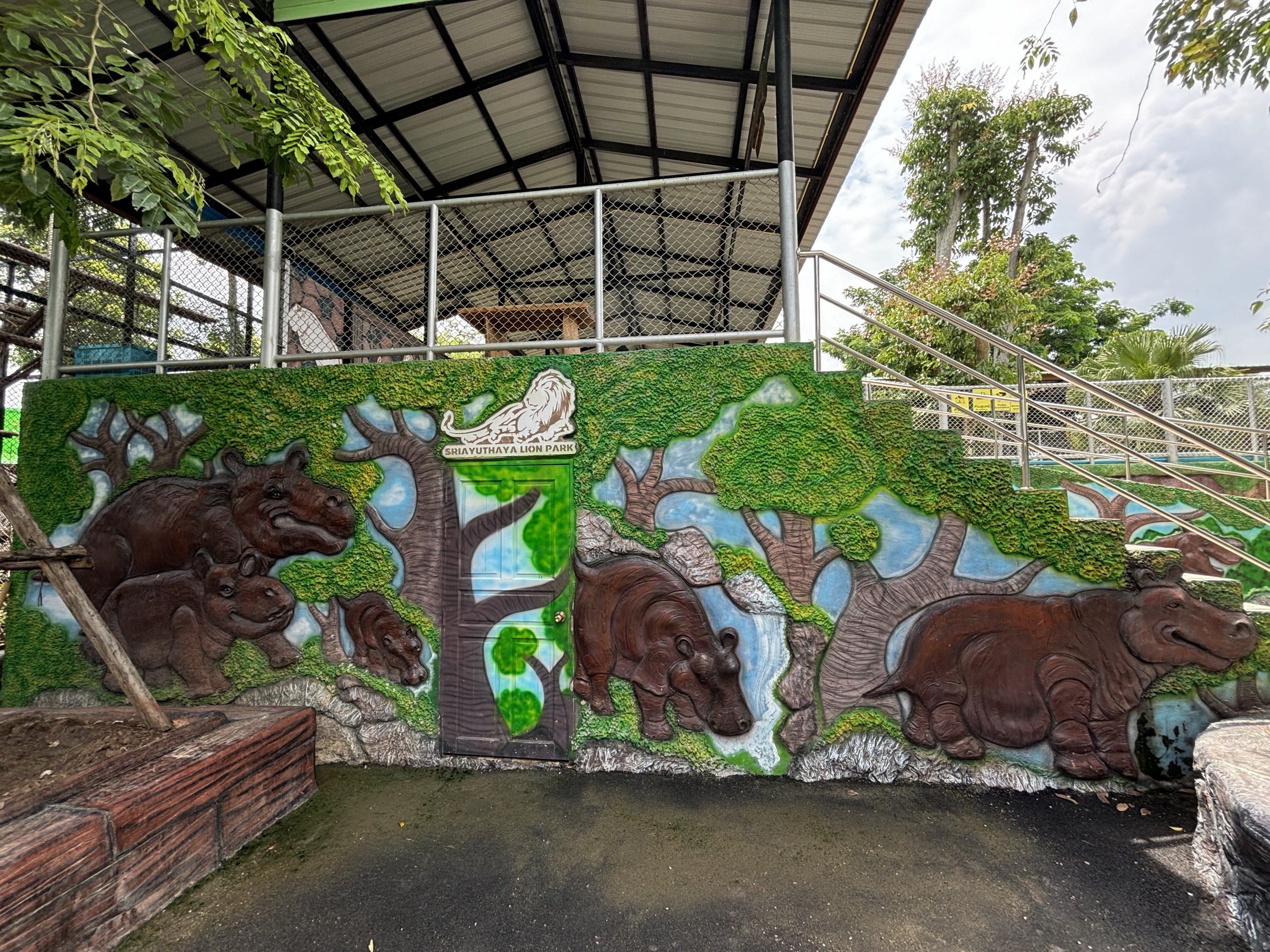 Hippo Walkway - Lion Park