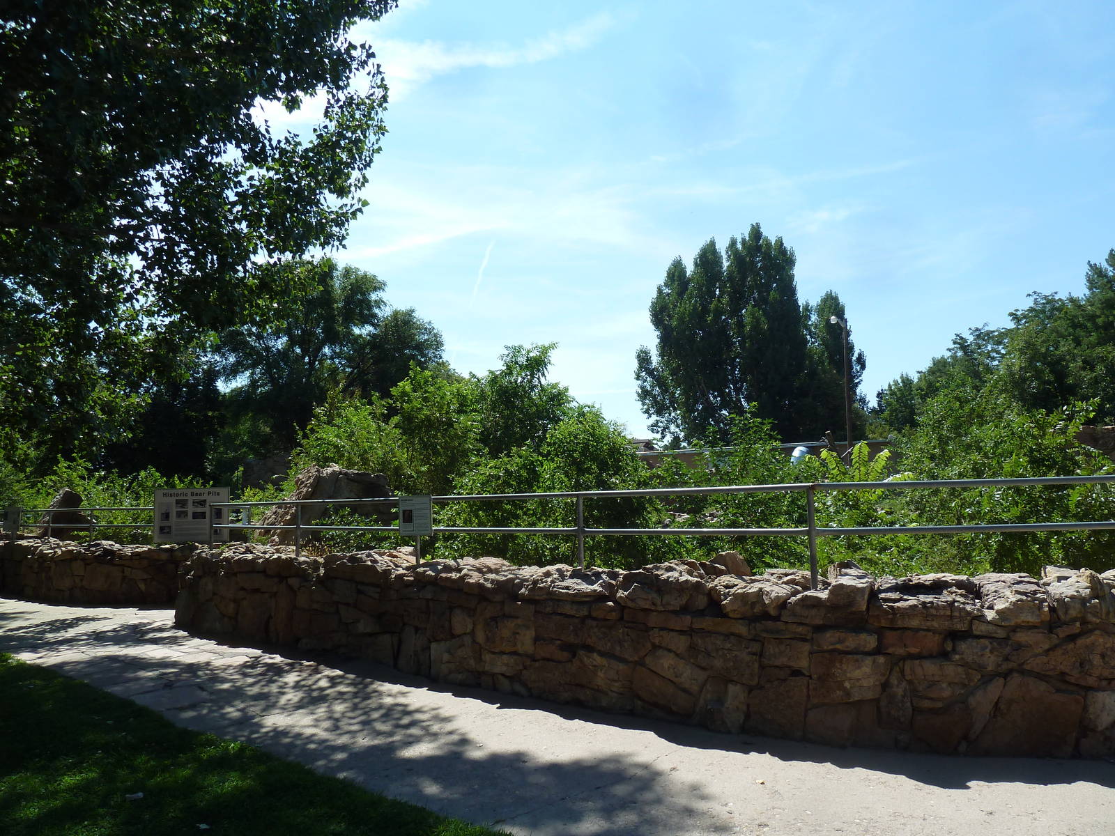 Historic Bear Pits (2 are now empty and 2 are eagle exhibits)