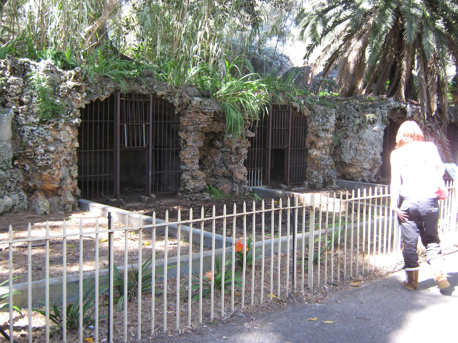 historic exhibit of the old bear caves