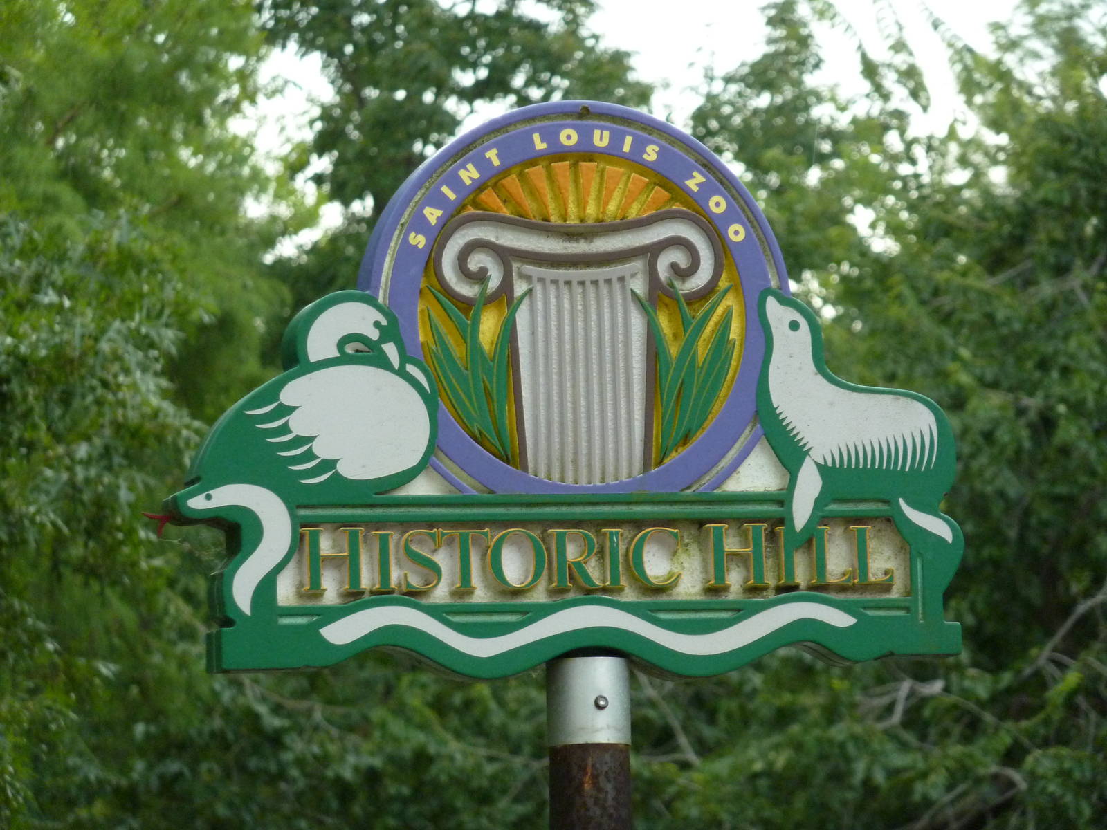 Historic Hill Sign