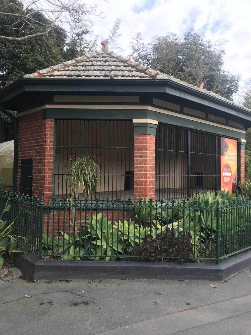 Historic Orangutan Cage