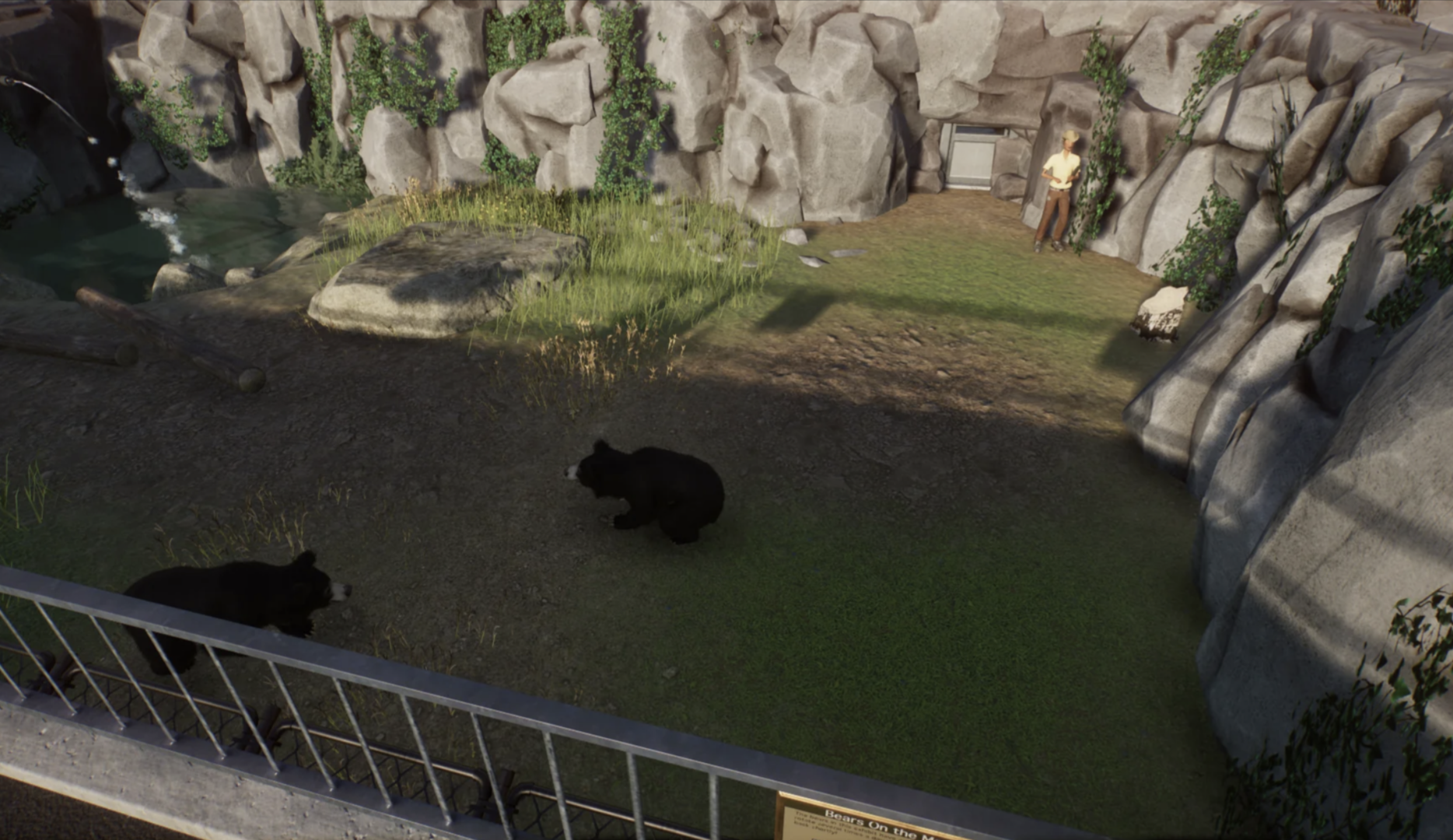 Historical Bear Exhibit - Sloth Bear