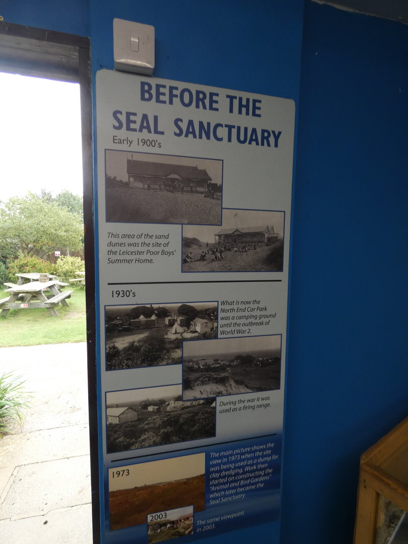 History of the seal sanctuary site