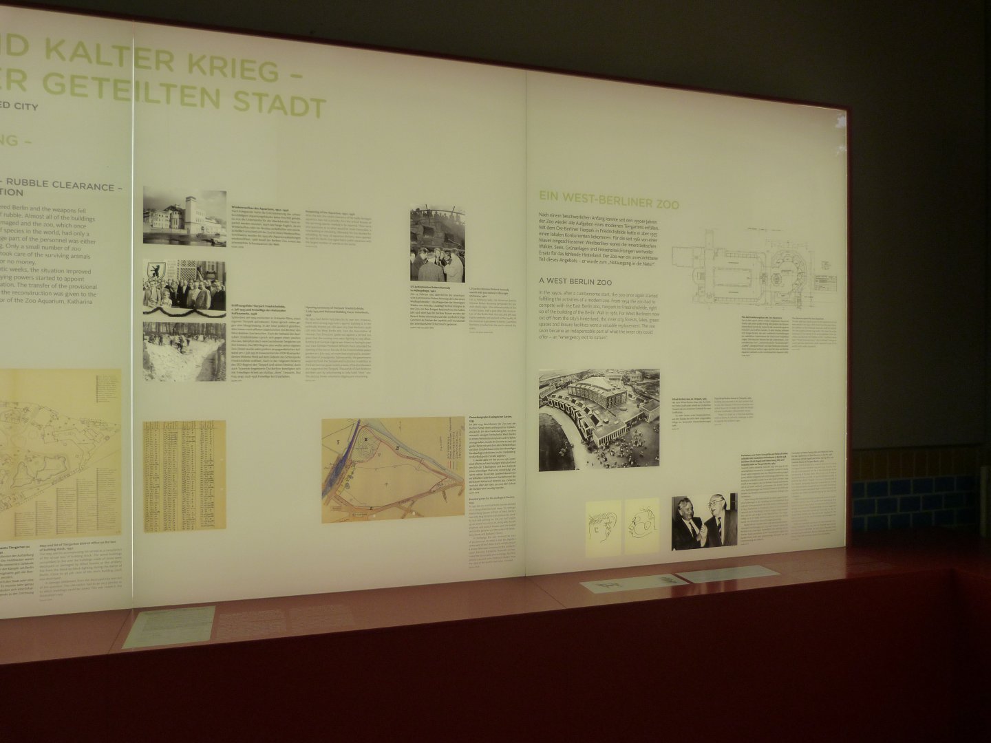 History of the zoo display -Zoologischer Garten Berlin (2024)