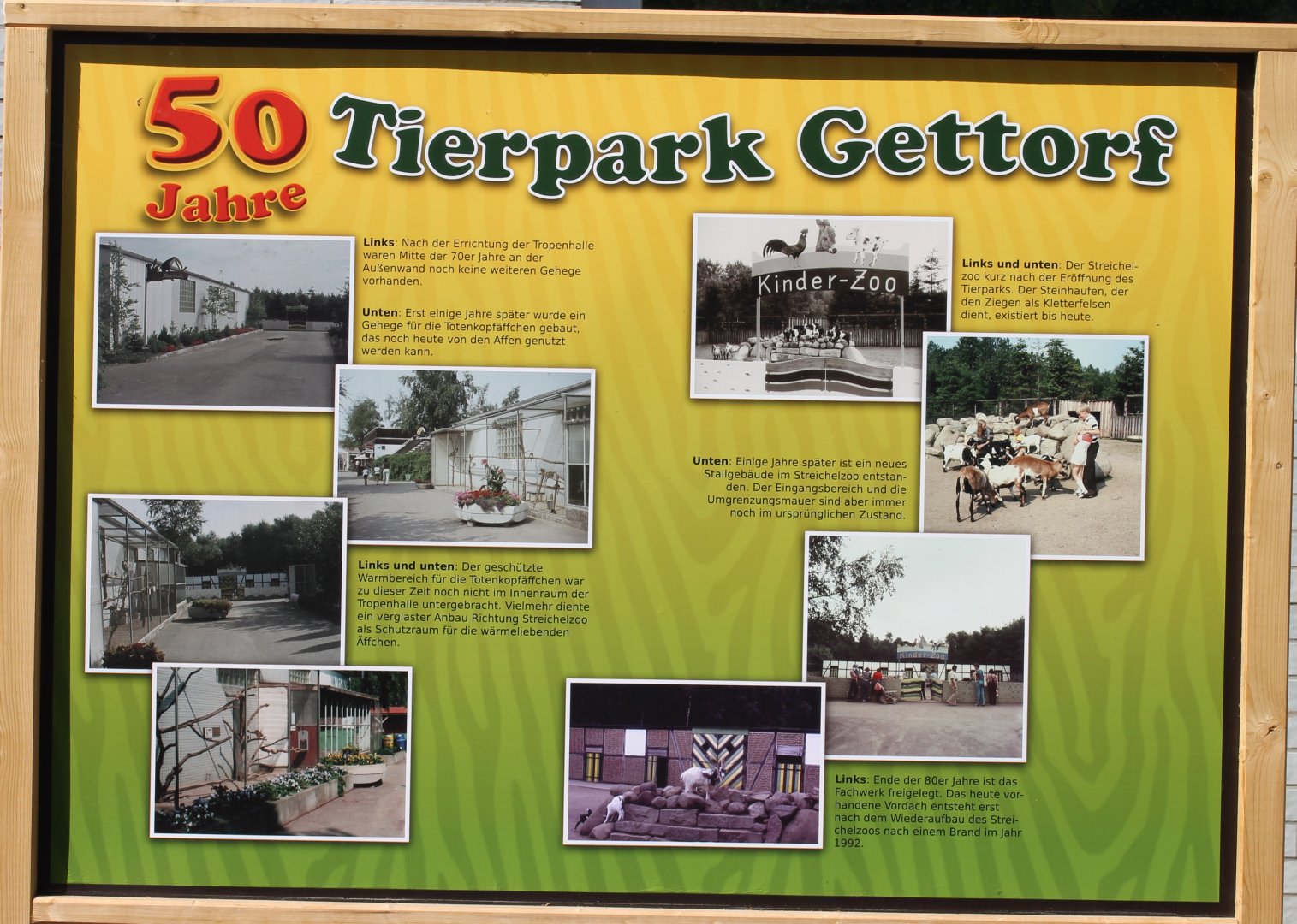 History Tropenhalle and Petting Zoo