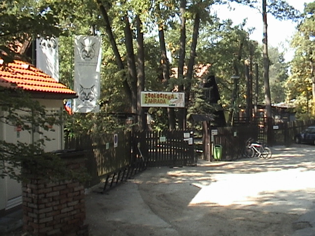 Hodonin Zoo entrance