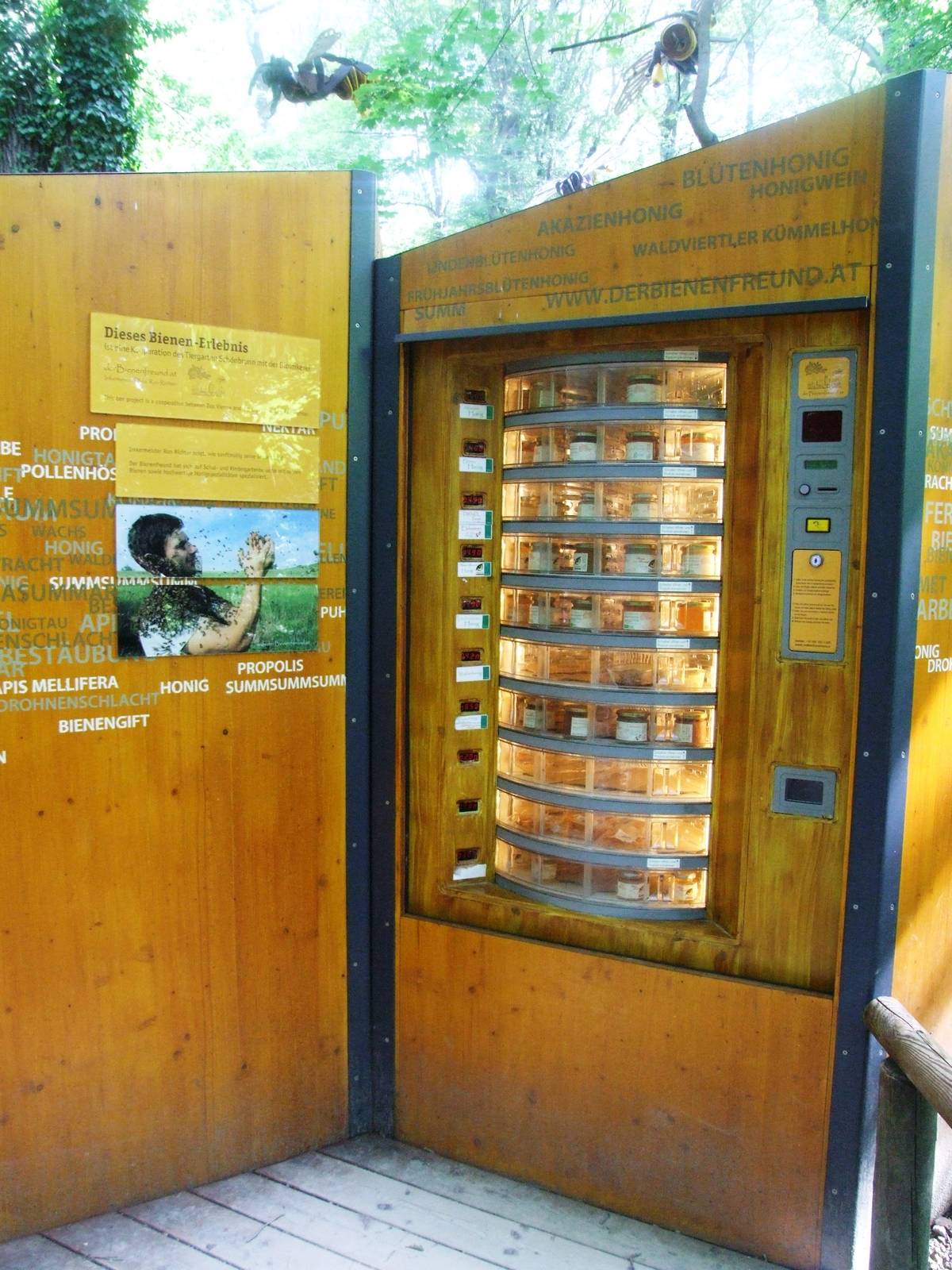 Honey Vending Machine at Vienna, 14/06/13