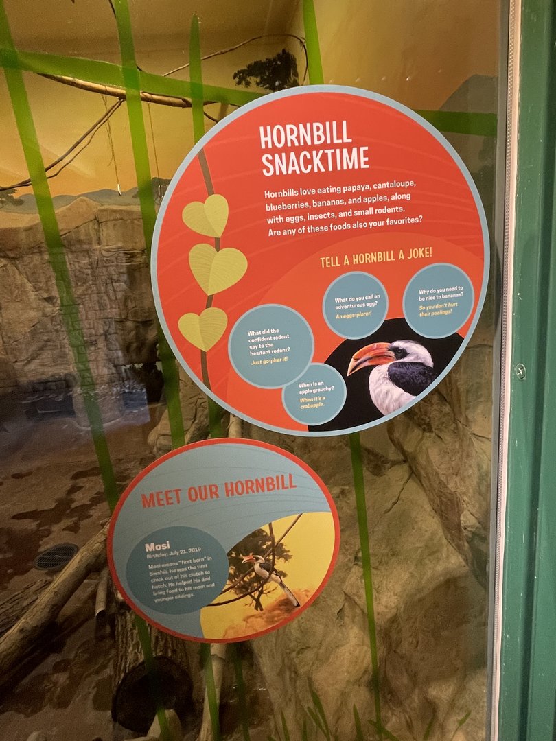 Hornbill Signage