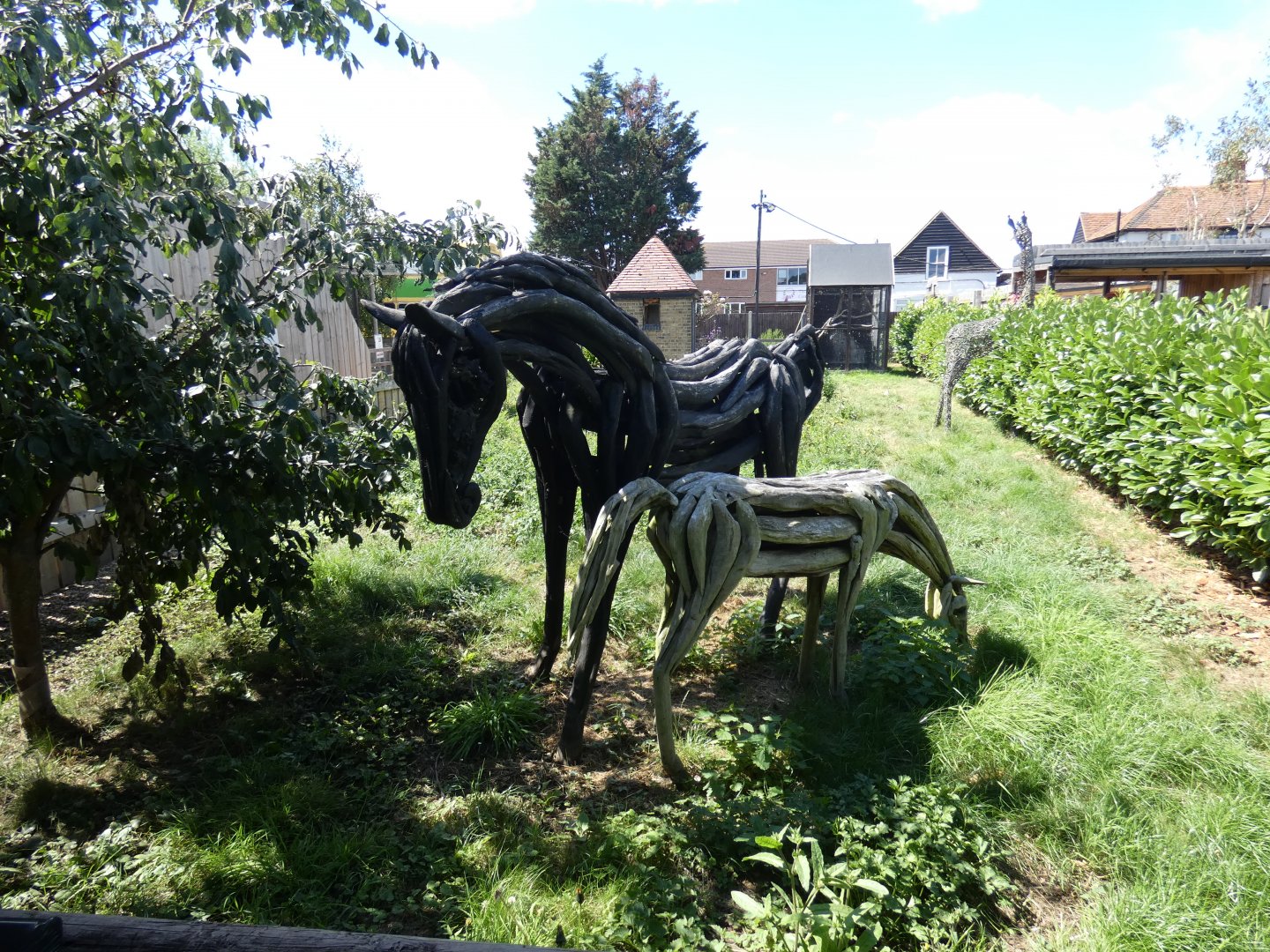 Horse statue