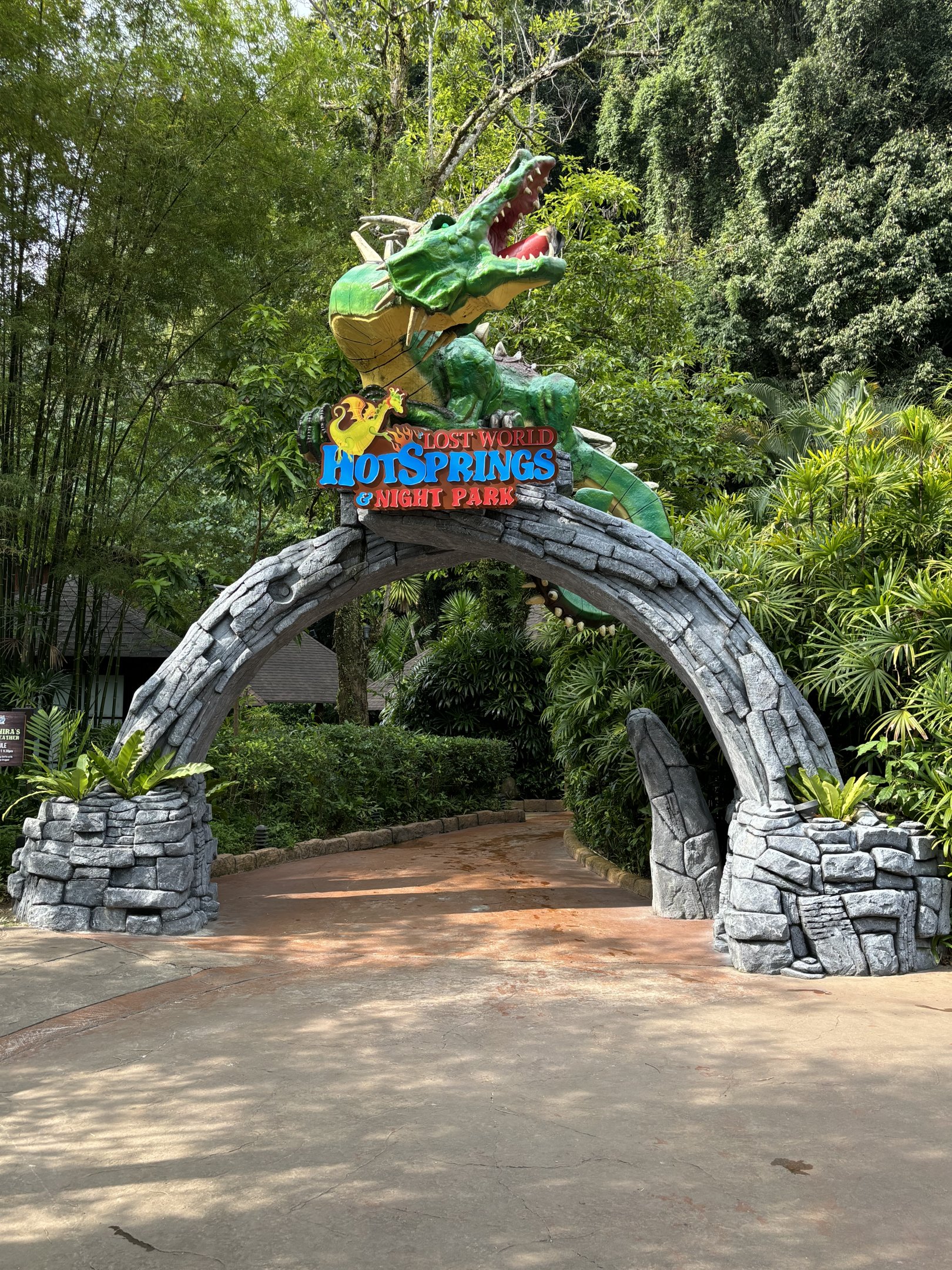 Hot Springs Entrance - Lost World of Tambun