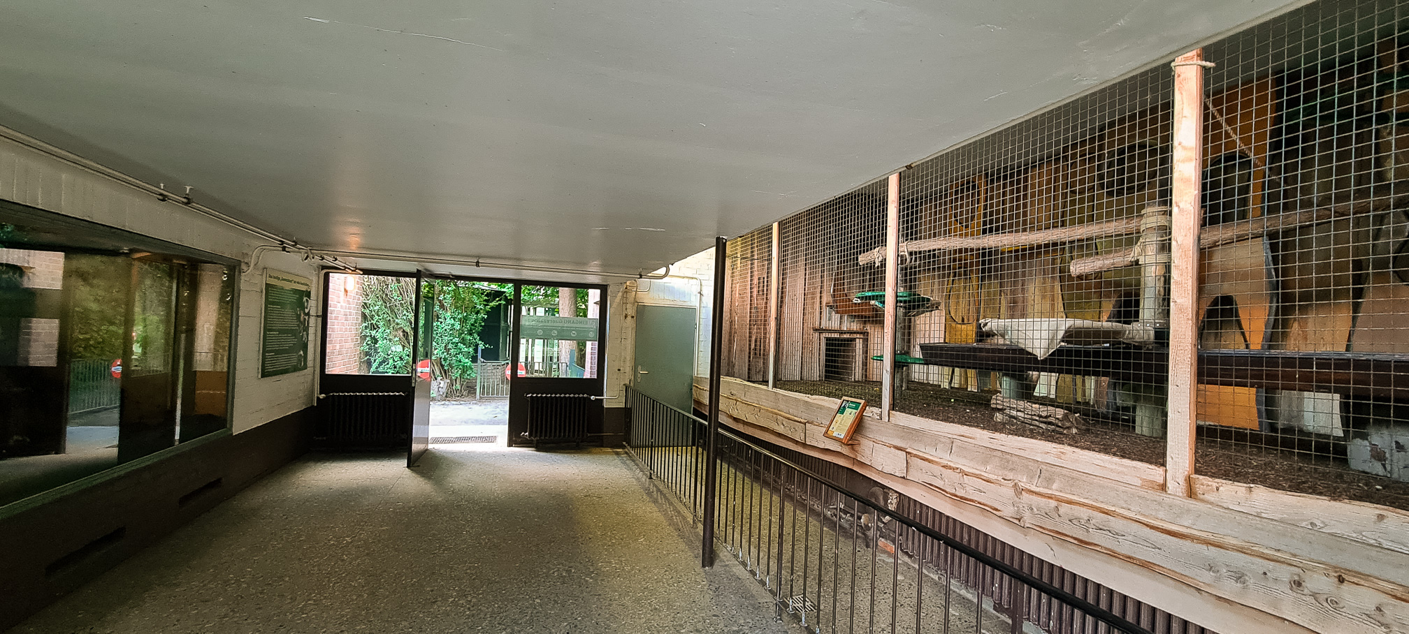 House for Jaguargundi and Kikuyu Guereza