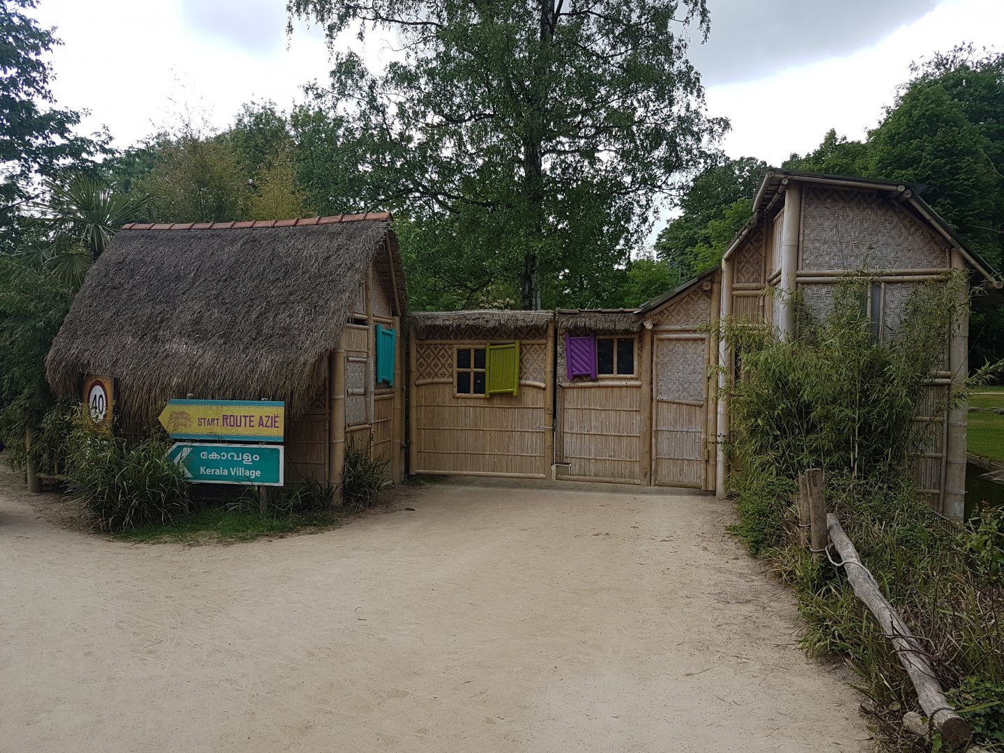 Houses Indian village
