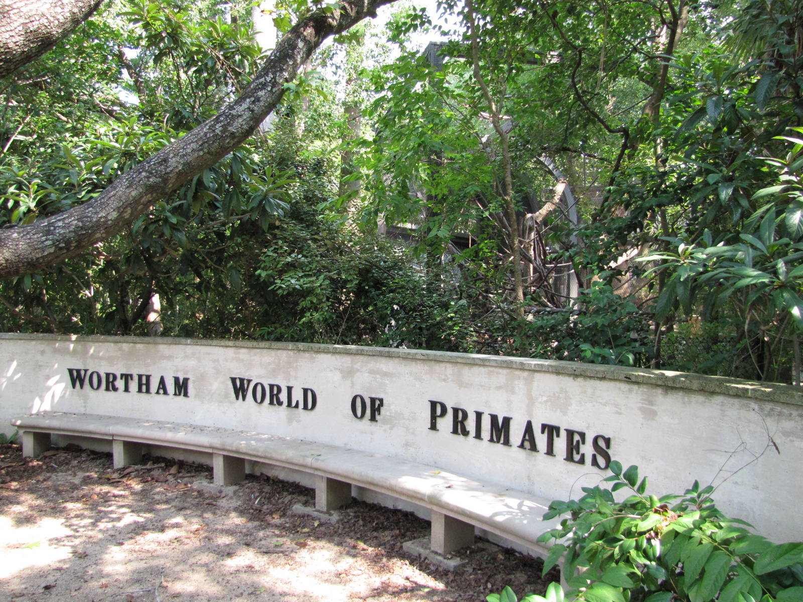 Houston Zoo 2010 - Wortham World of Primates entrance