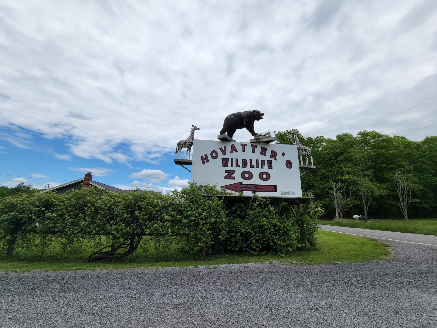 Hovatter's - Turn onto zoo road