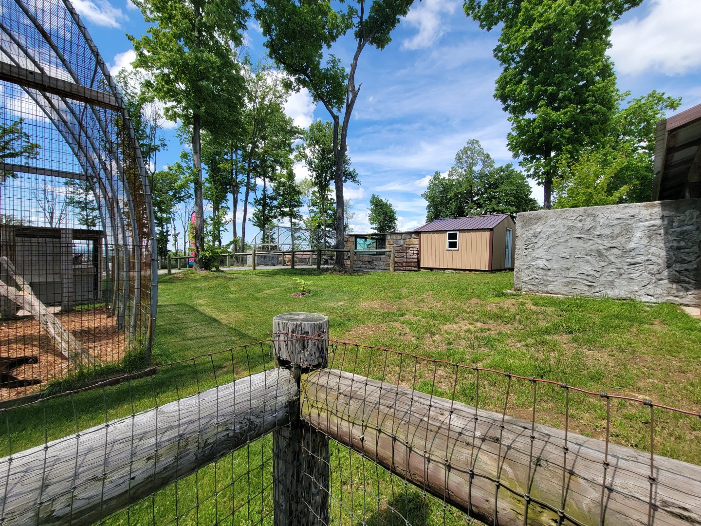 Hovatter's - View to the right of leopards