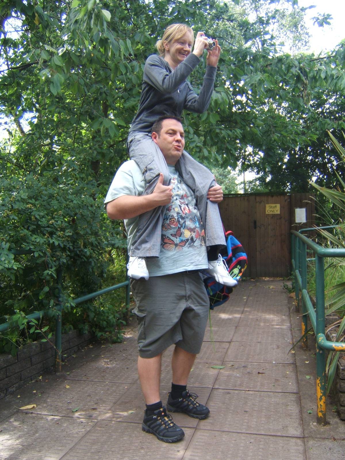 How to photograph a Porcupine enclosure