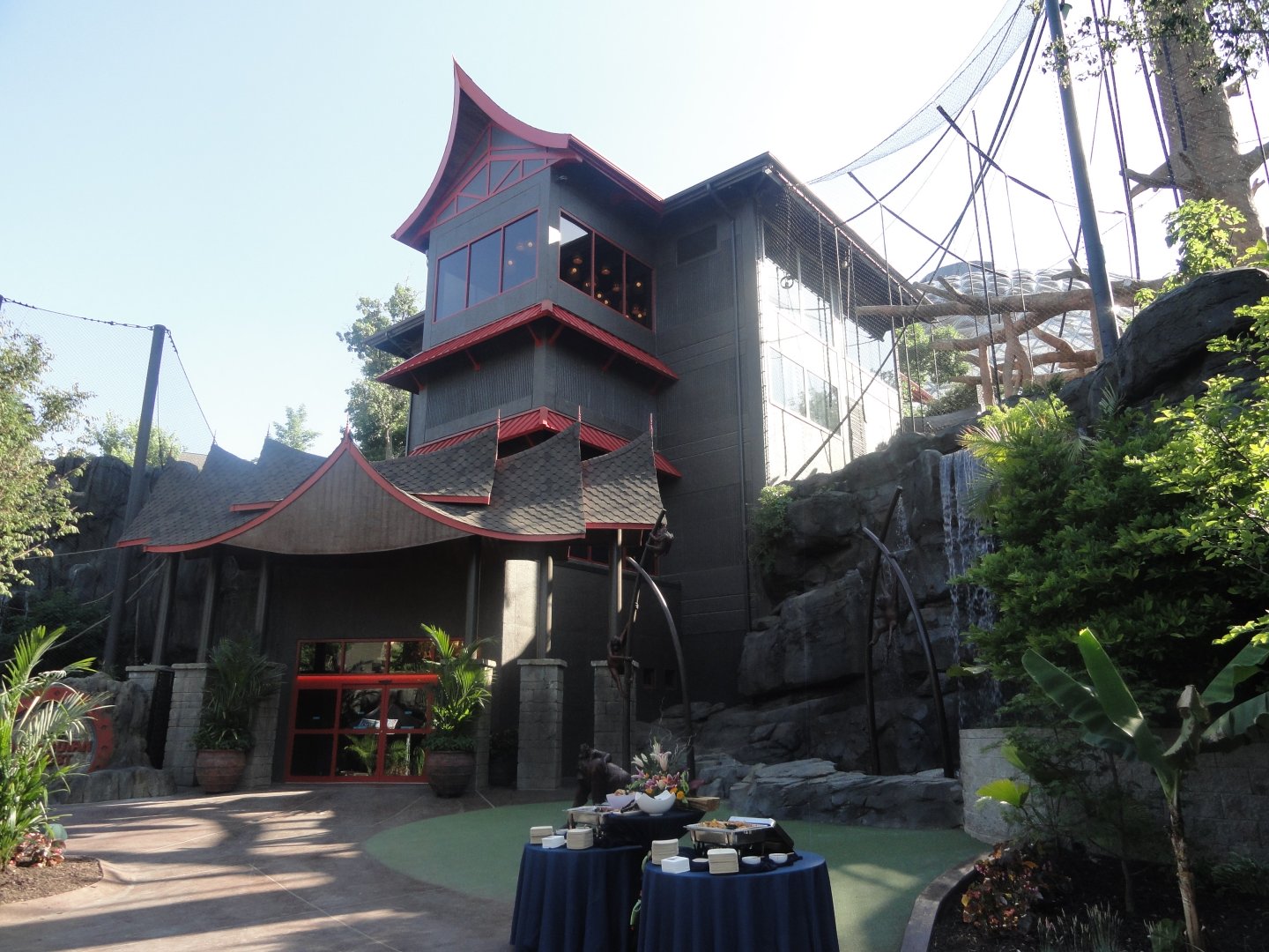 Hubbard Orangutan Forest Elevator Building