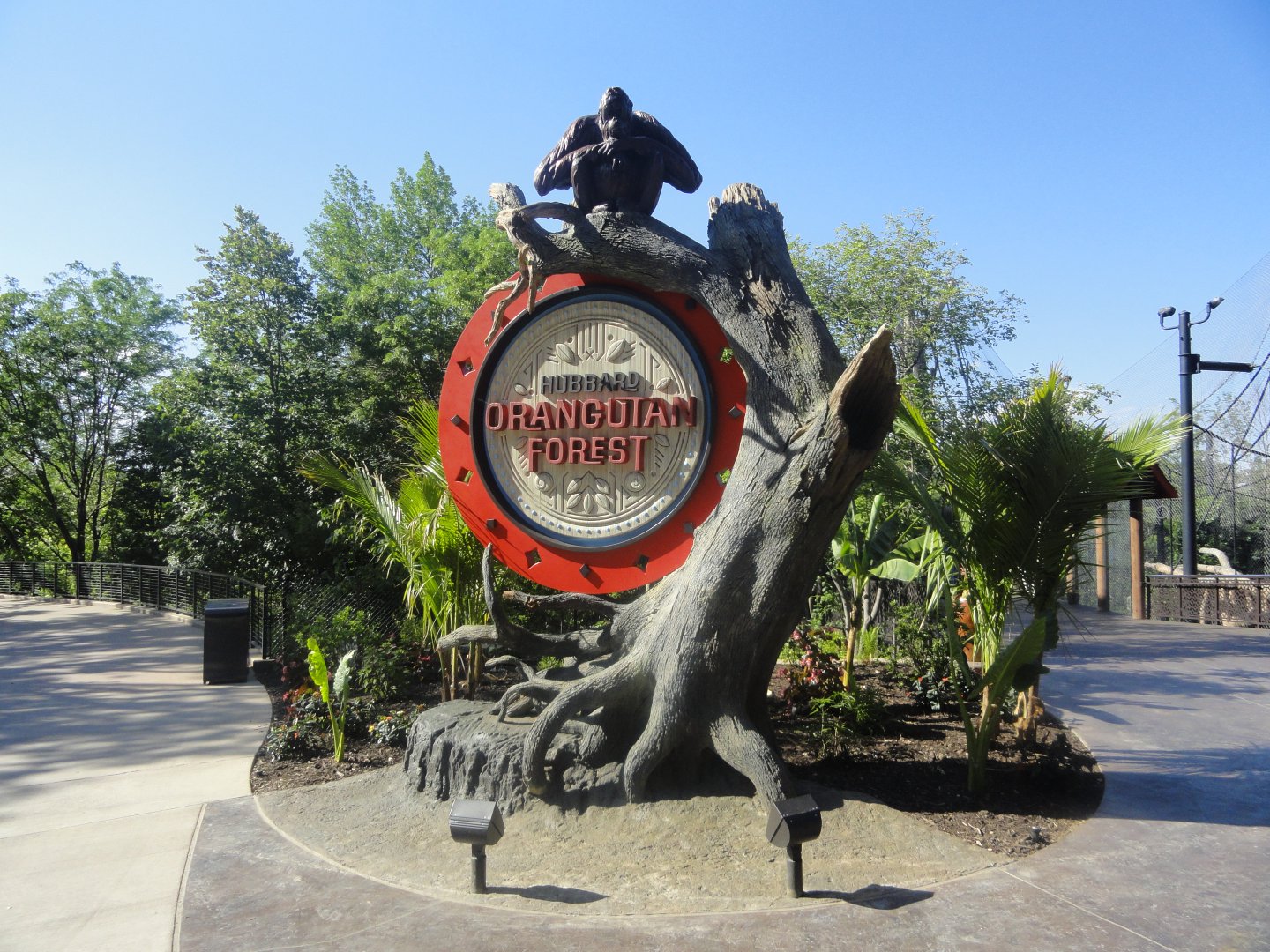 Hubbard Orangutan Forest Sign