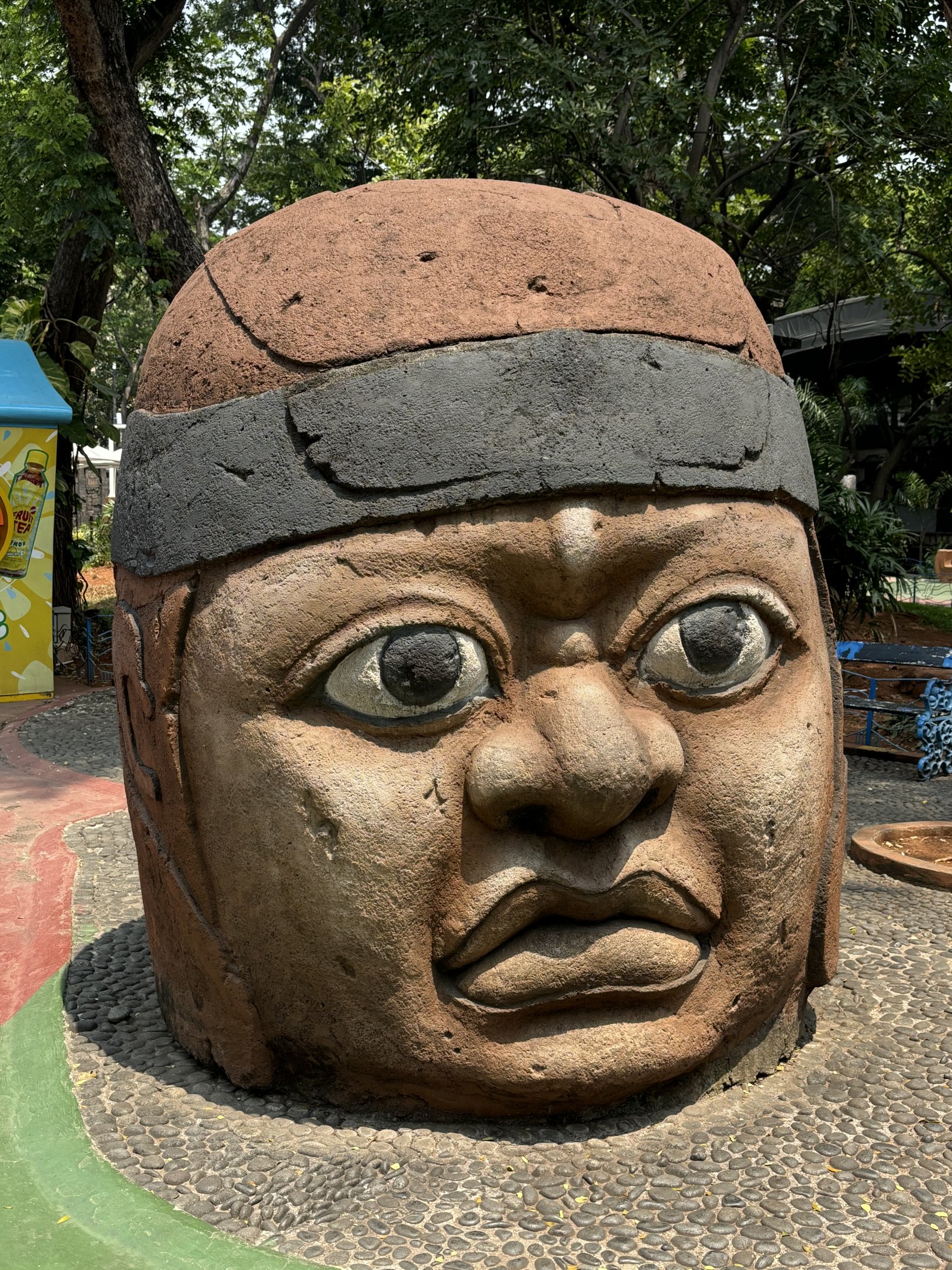 Huge Head Statue