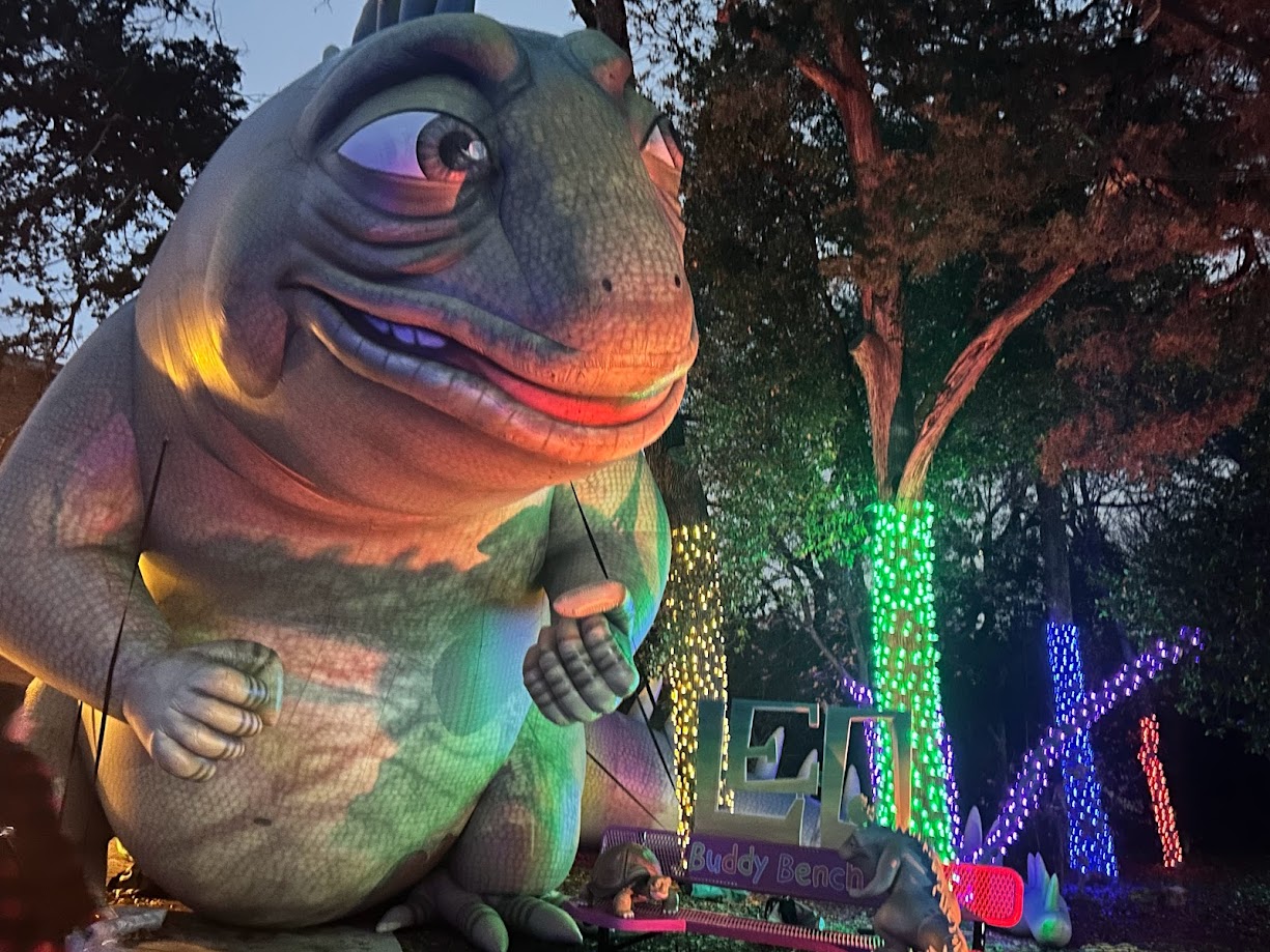 Huge Inflatable Iguana