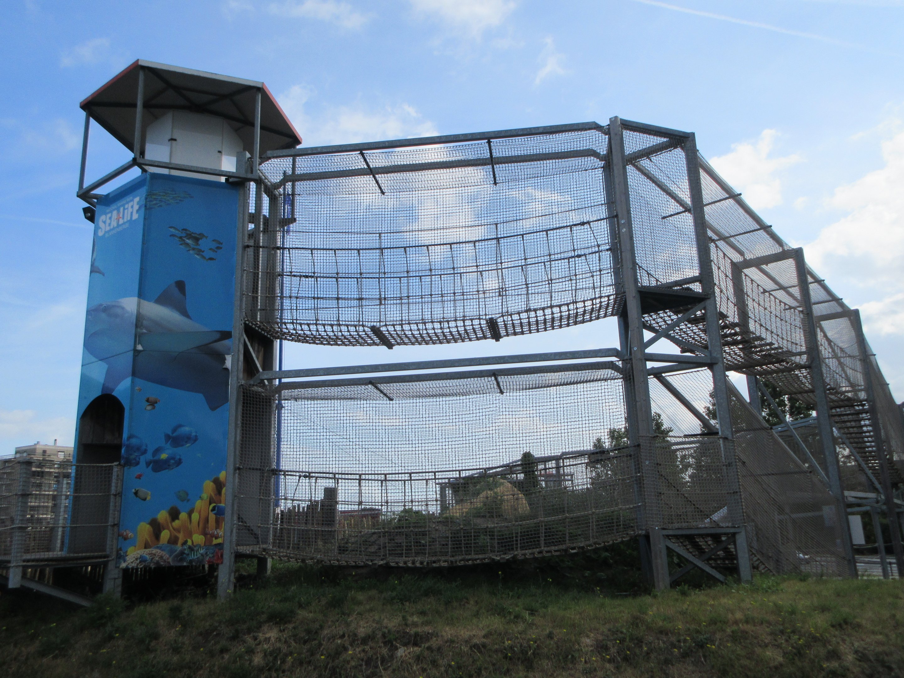 Huge Raised Play Area