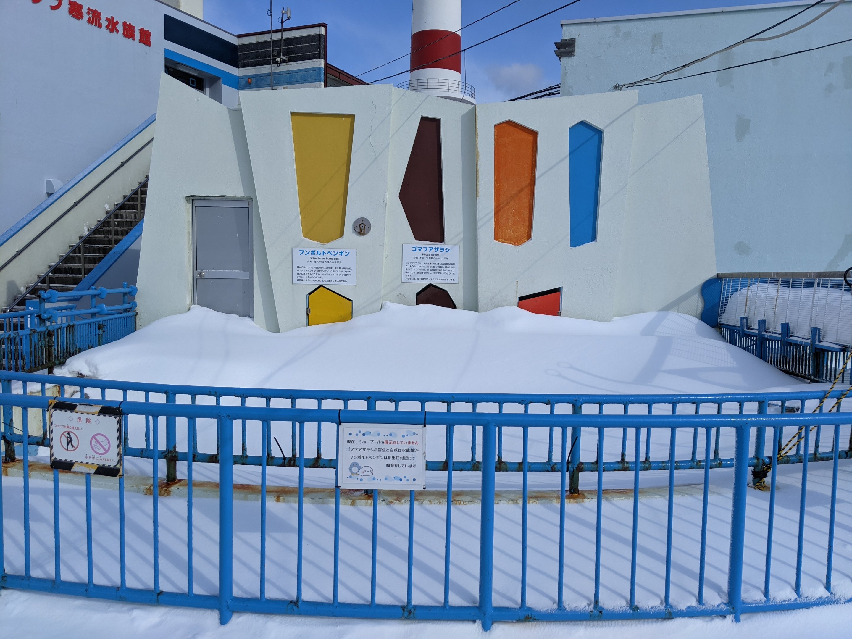 Humboldt Penguin pool, Wakkanai Aquarium