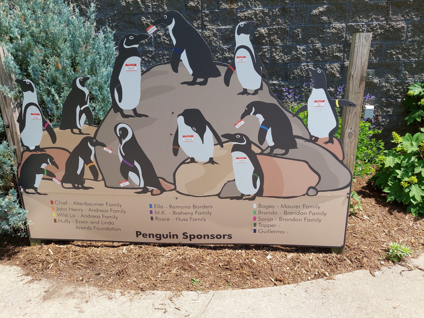 Humboldt Penguin Signage