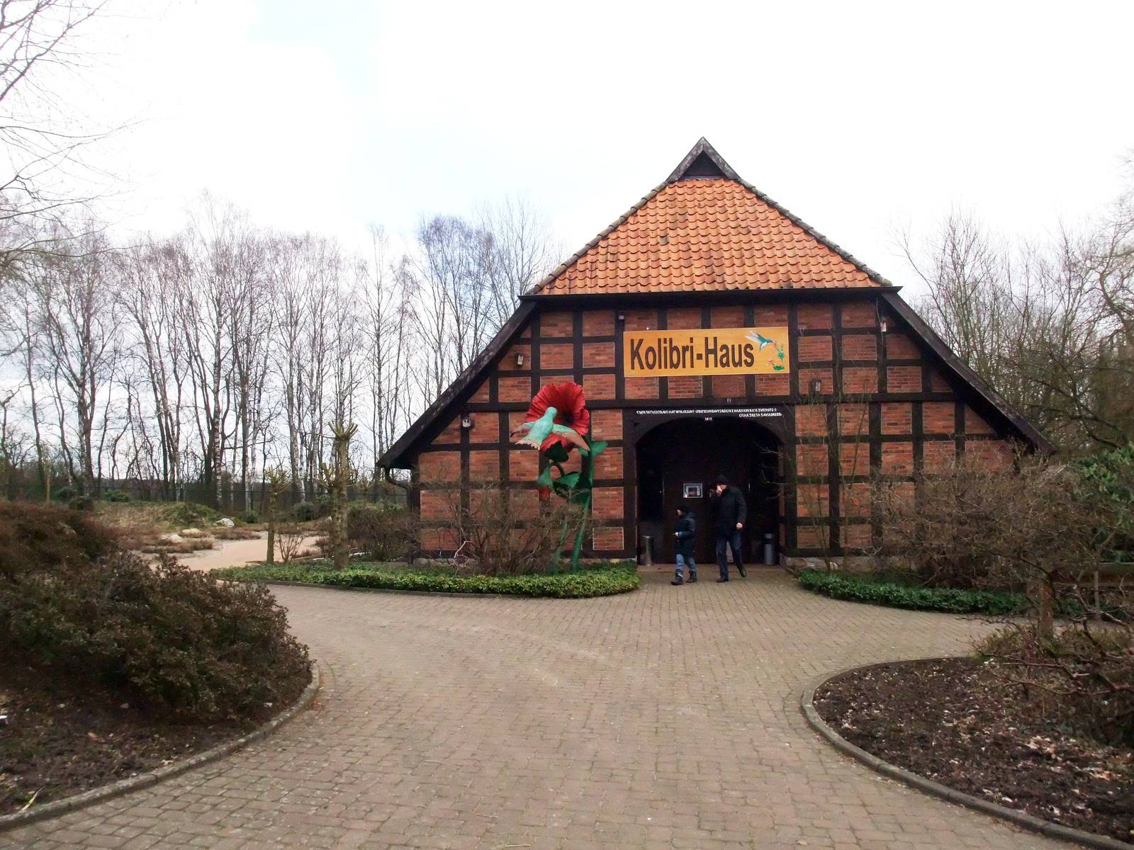 Hummingbird House at Walsrode, 22/03/13