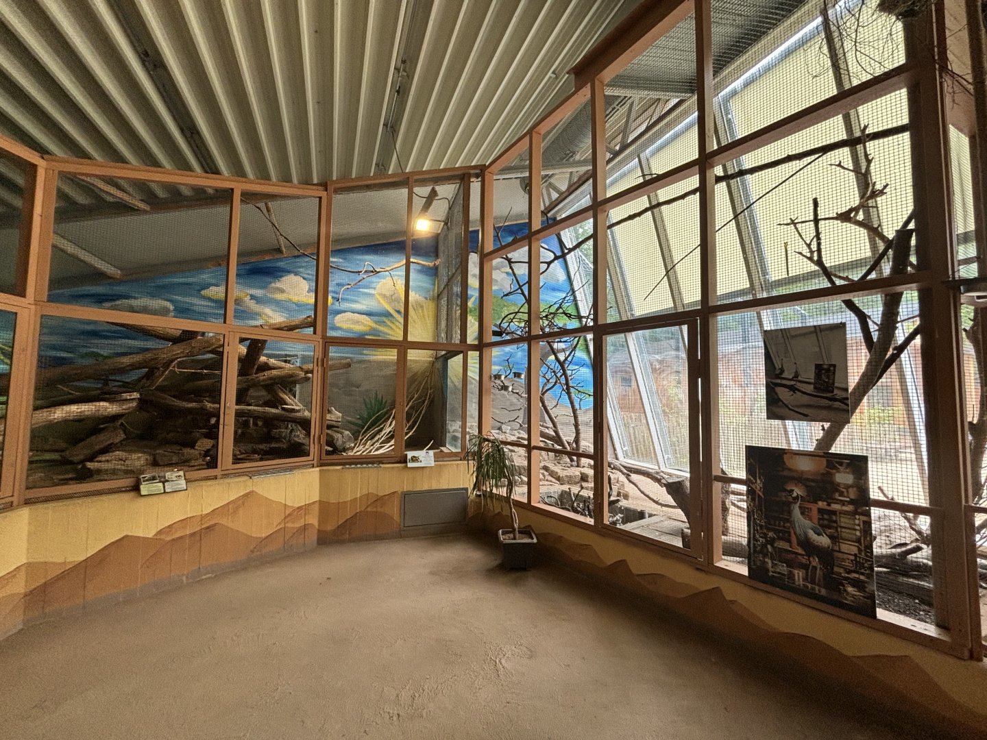 Hutia and Plum-headed Parrot Enclosures at Zoologischer Garten Hof