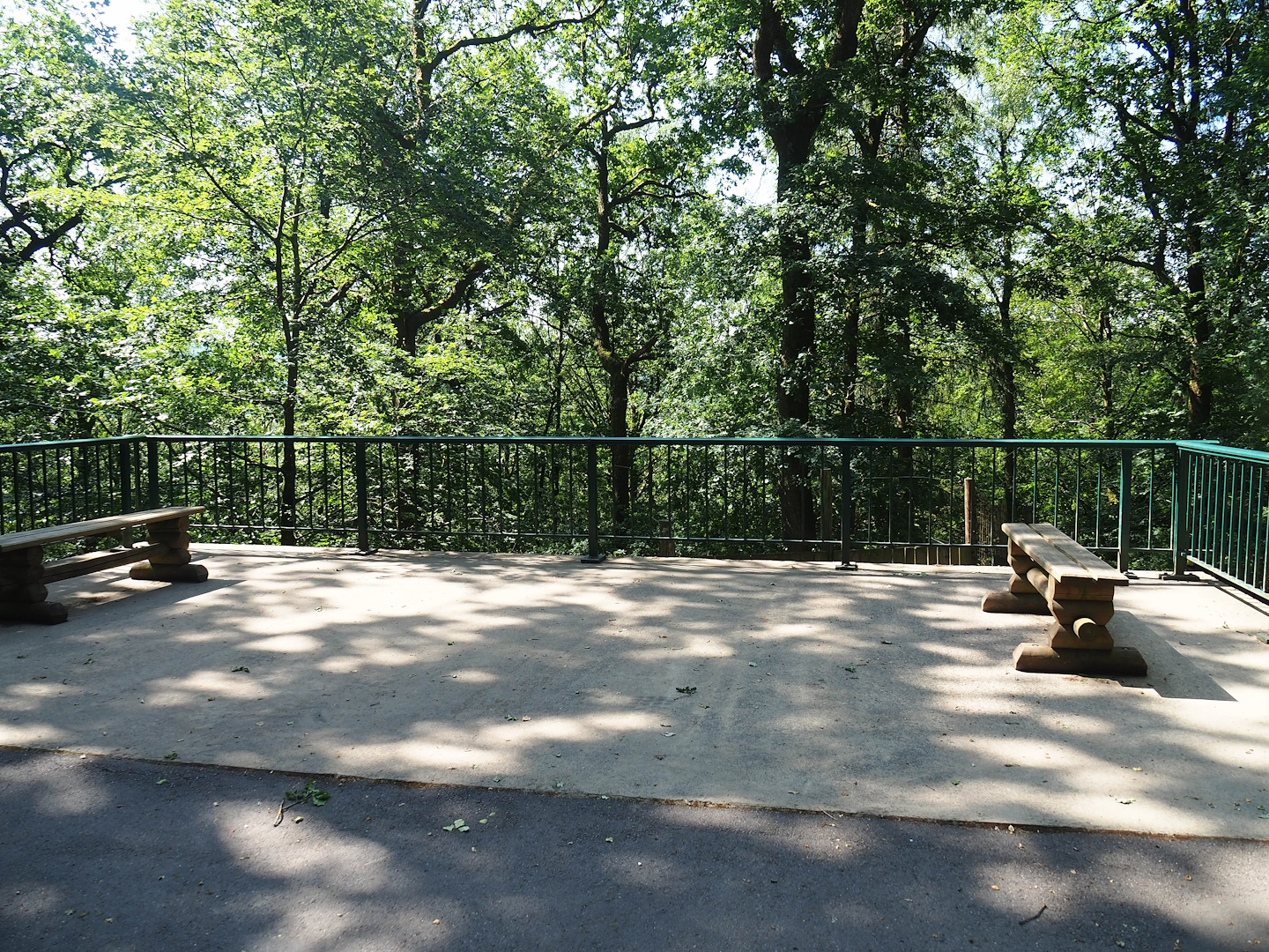 Hyena viewing area, 2023-06-24
